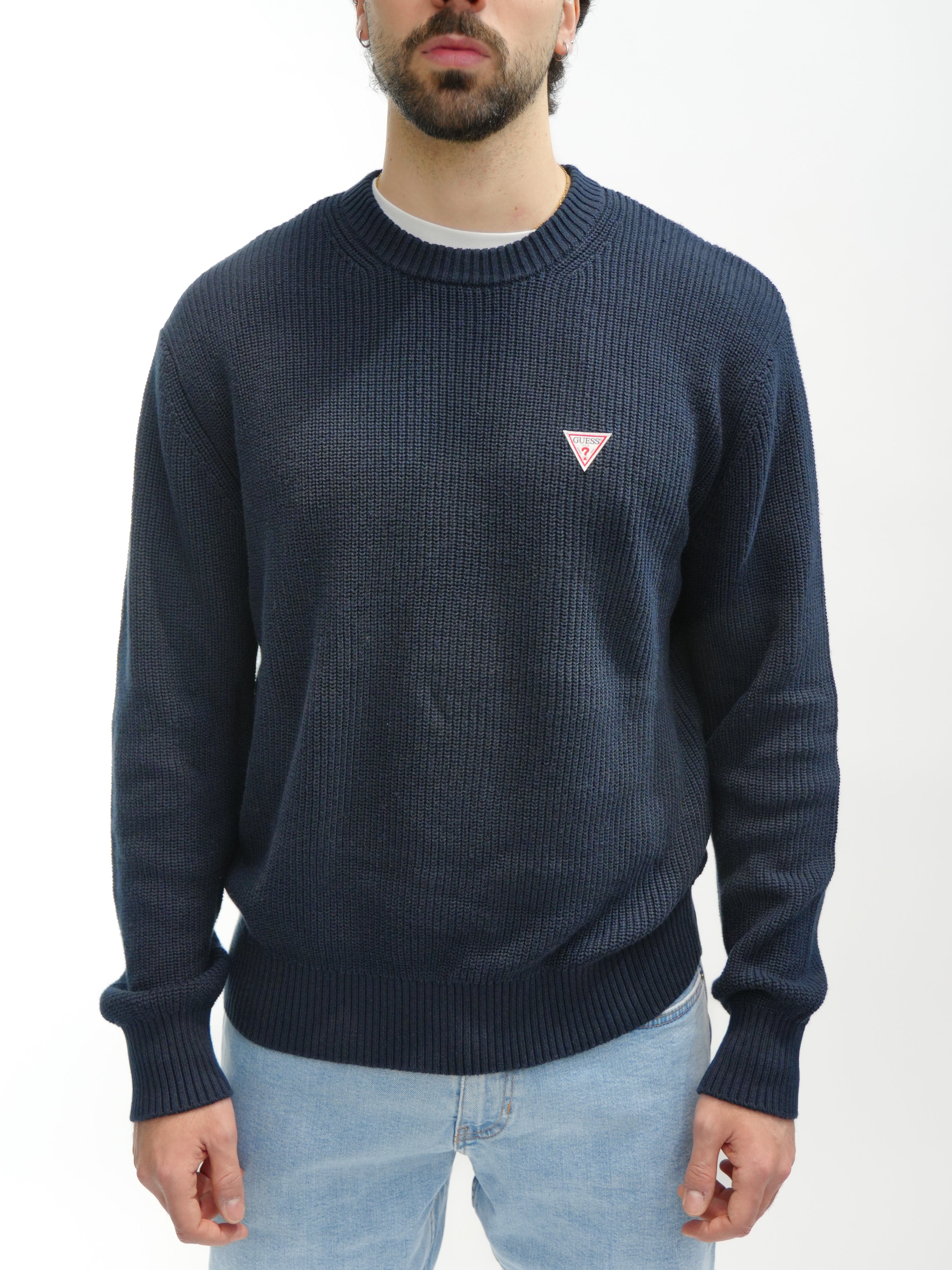 GUESS JEANS Maglione a coste M4BR30