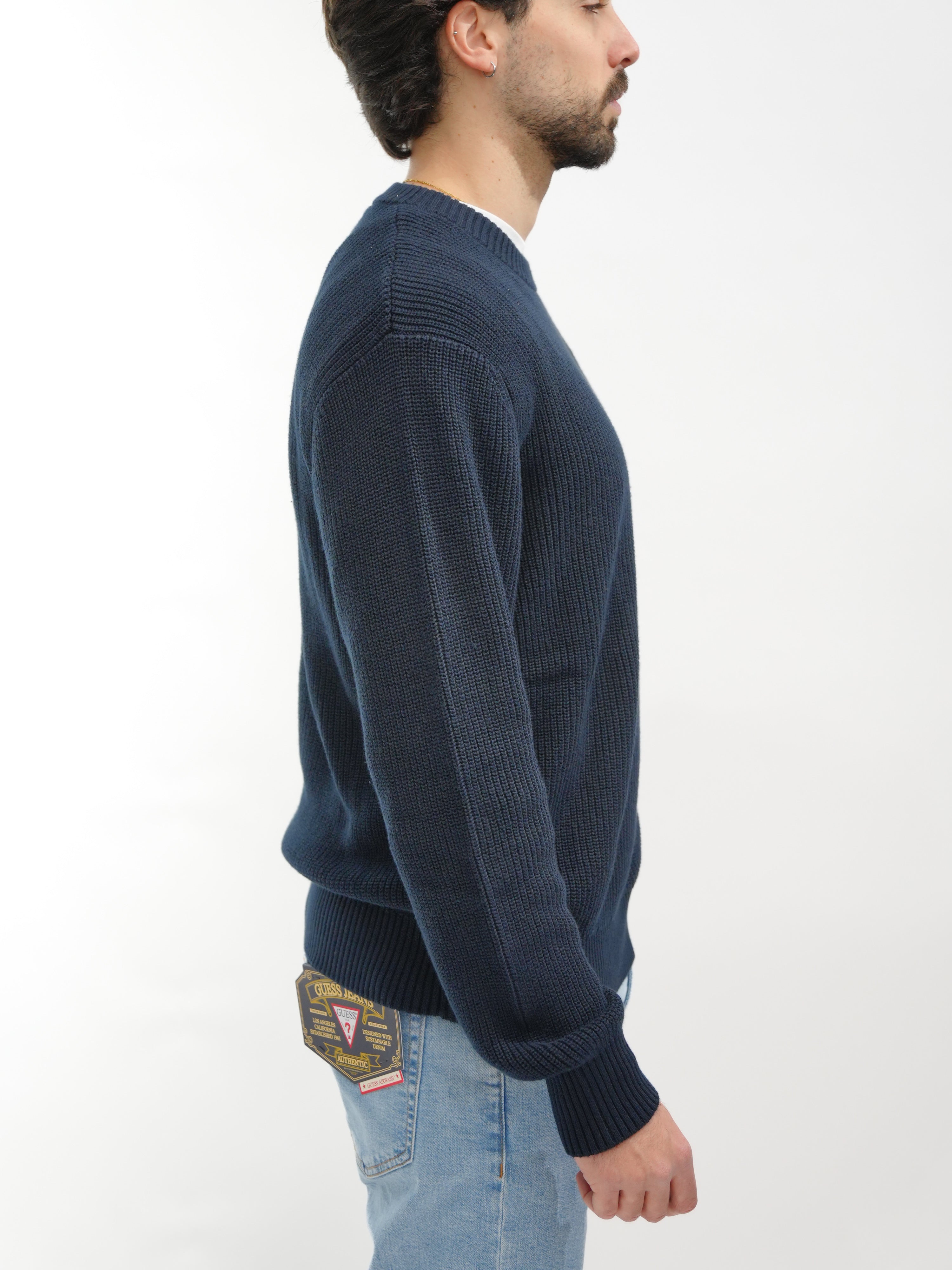 GUESS JEANS Maglione a coste M4BR30