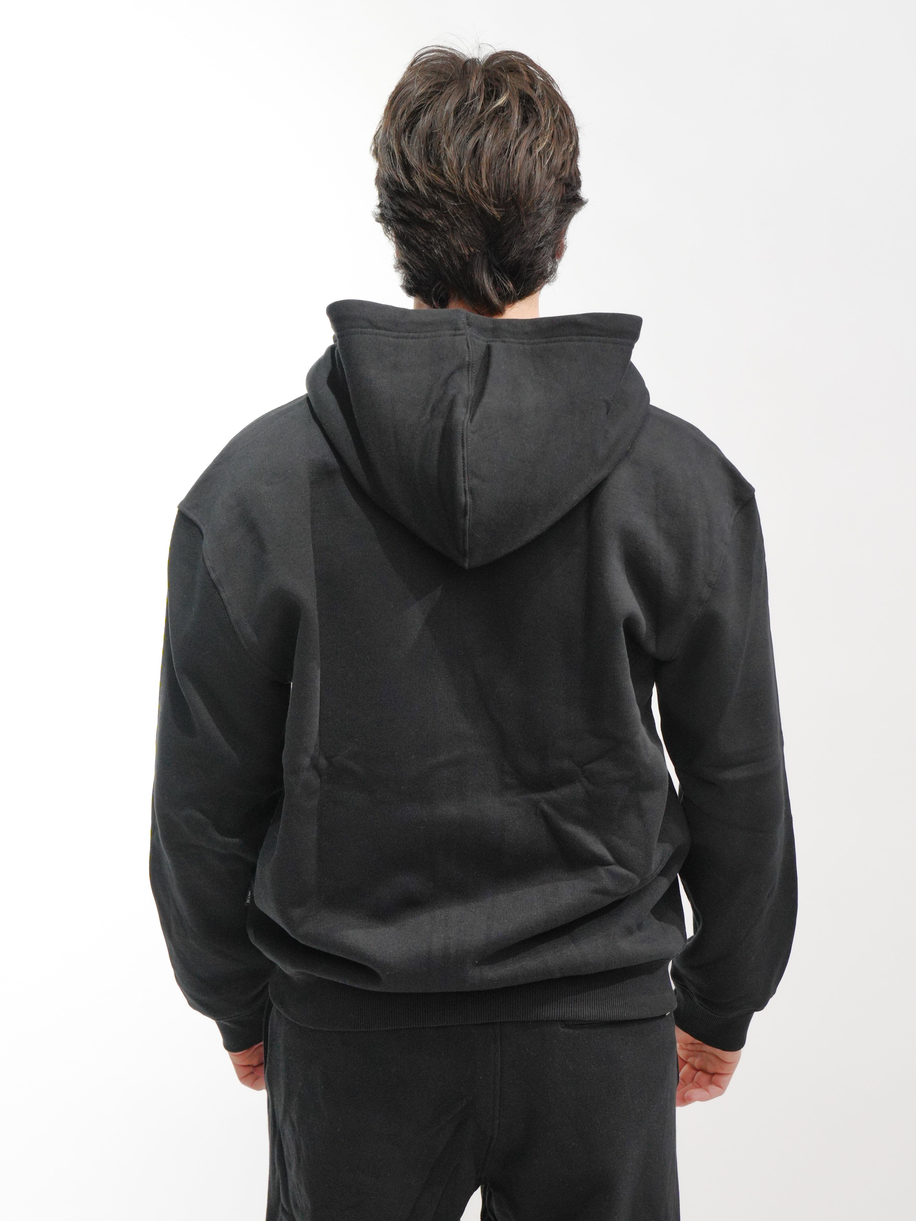 GUESS JEANS Felpa zip e cappuccio M4YQ27