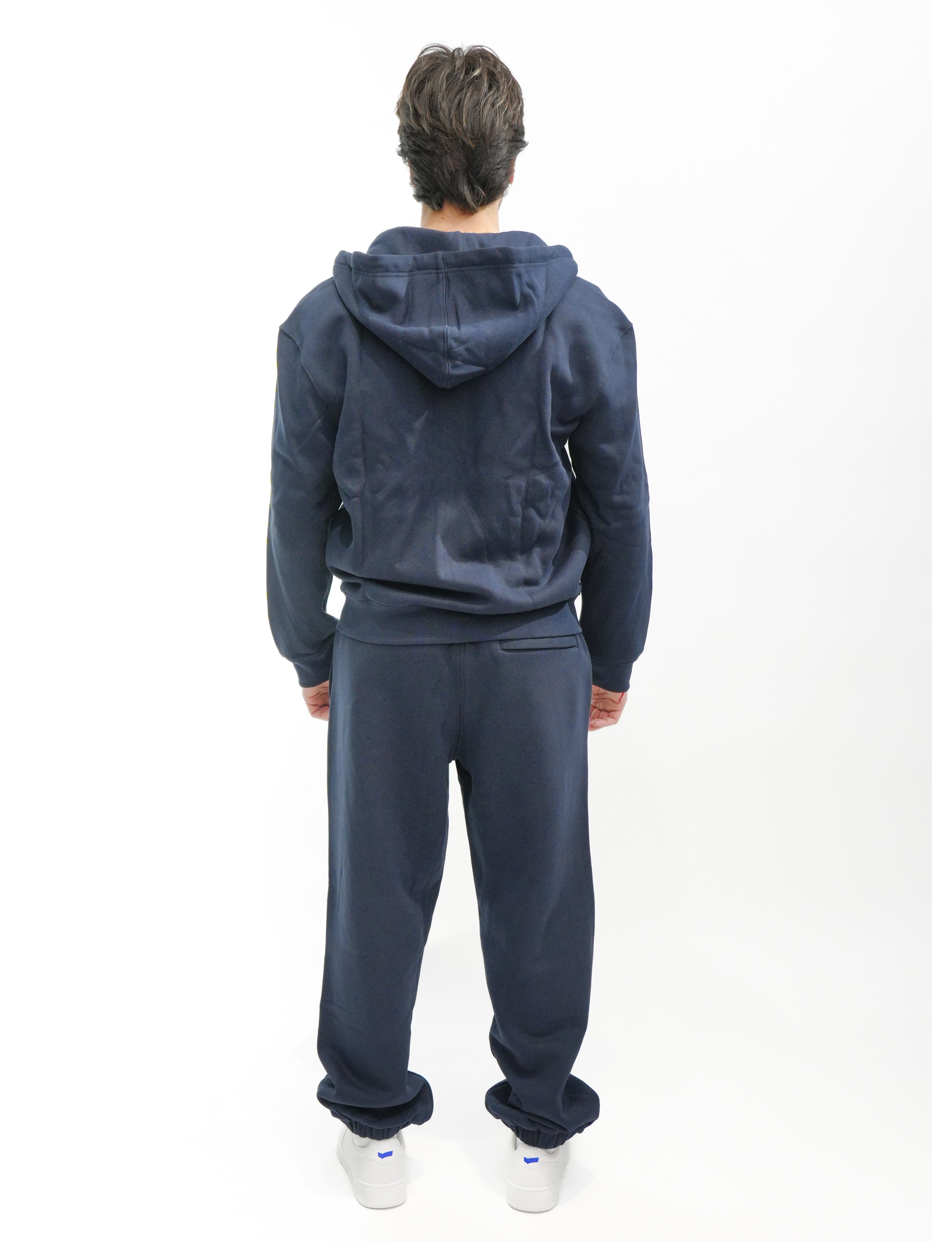 GUESS JEANS Felpa zip e cappuccio M4YQ27