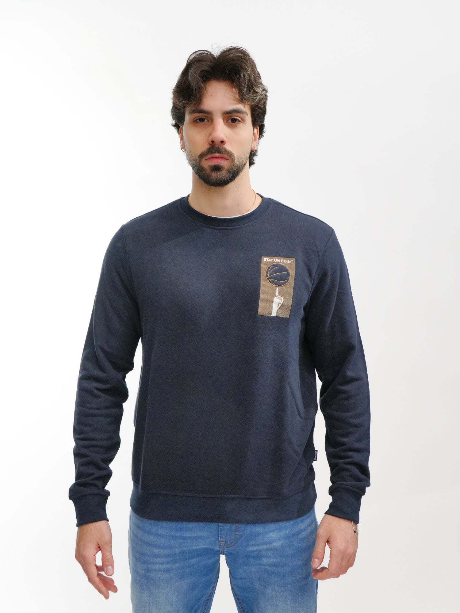 BLEND Felpa Girocollo BHFRENCH