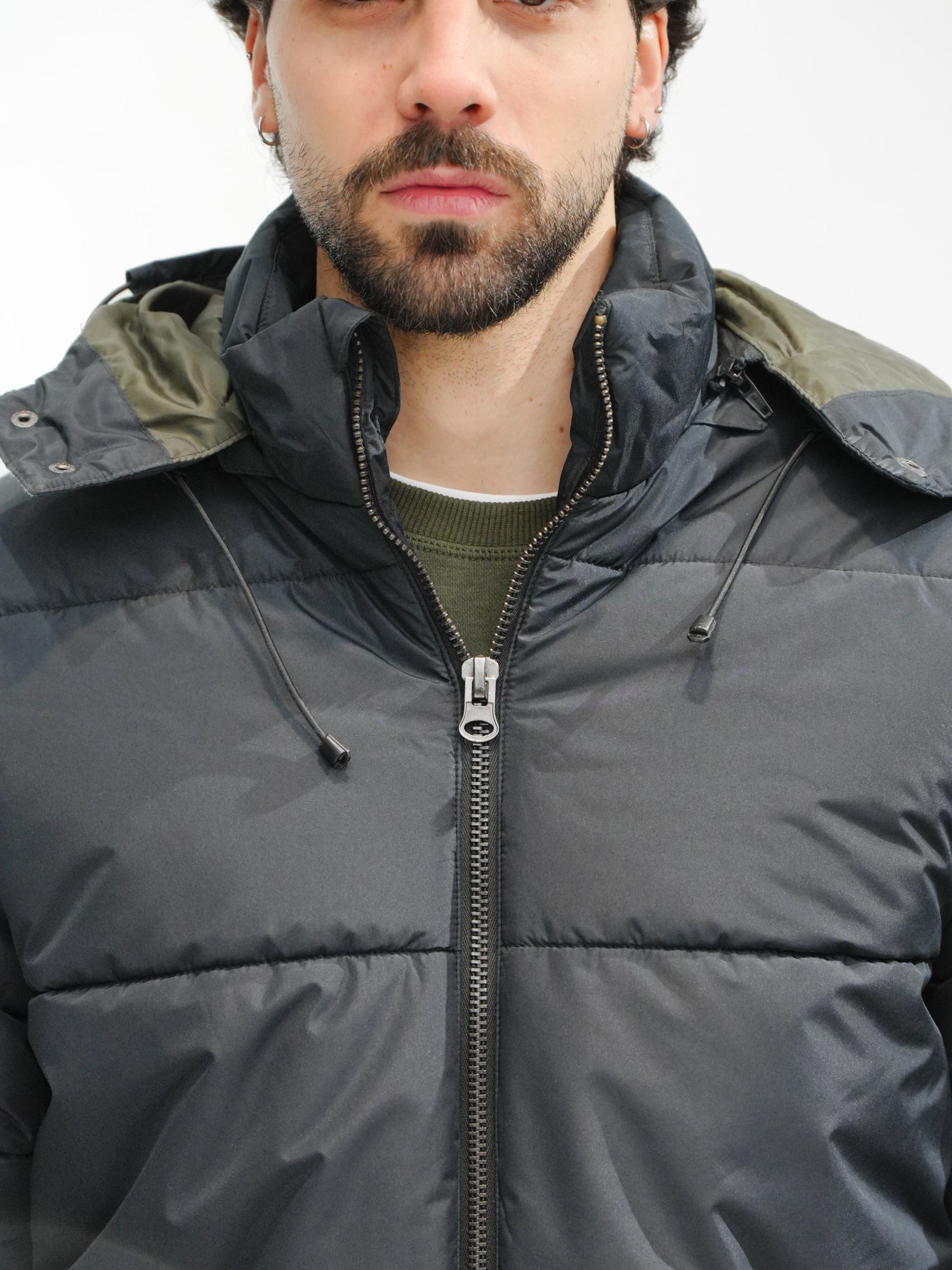 BLEND Giaccone con cappuccio BHFISHE