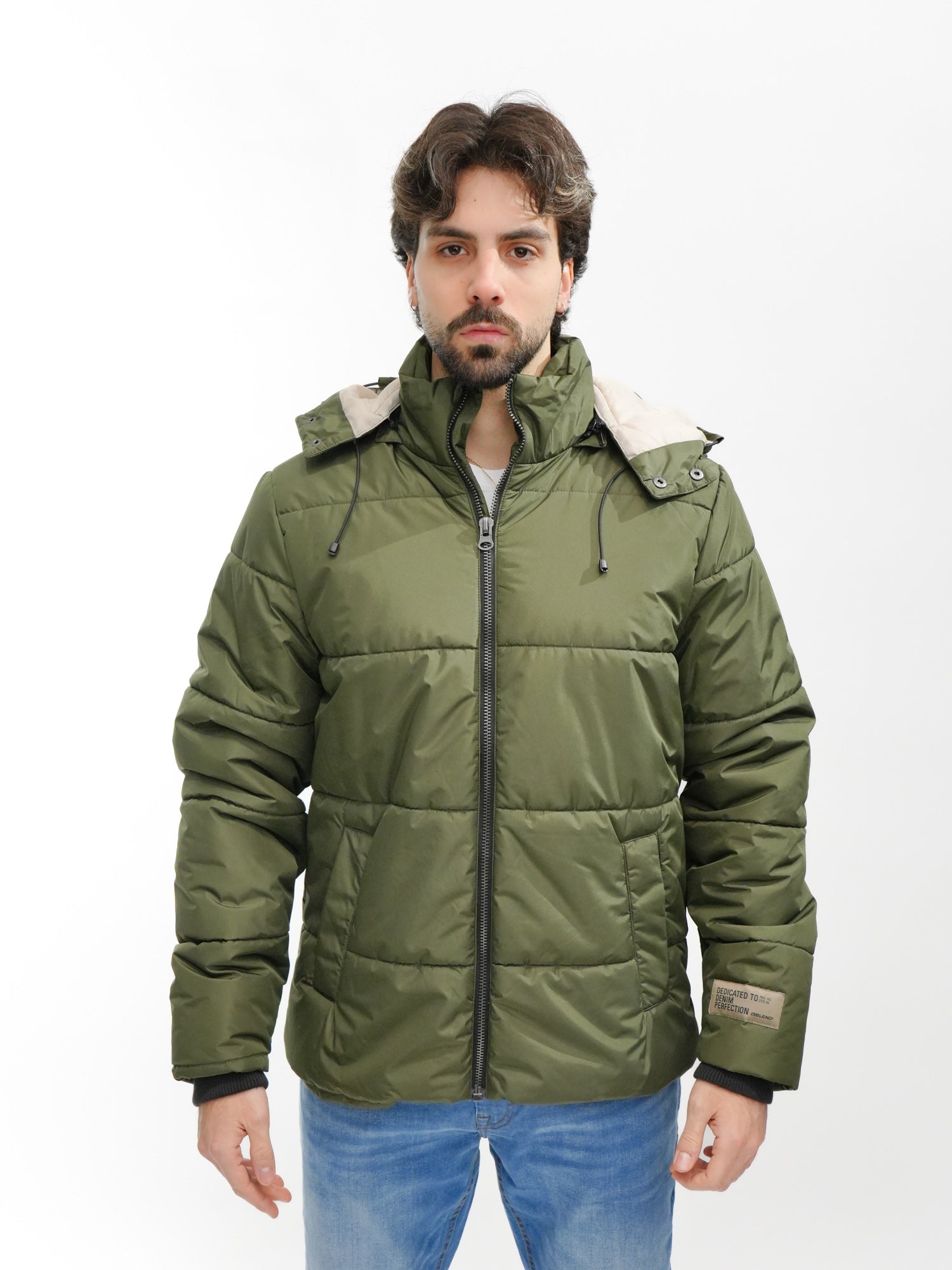 BLEND Giaccone con cappuccio BHFISHE