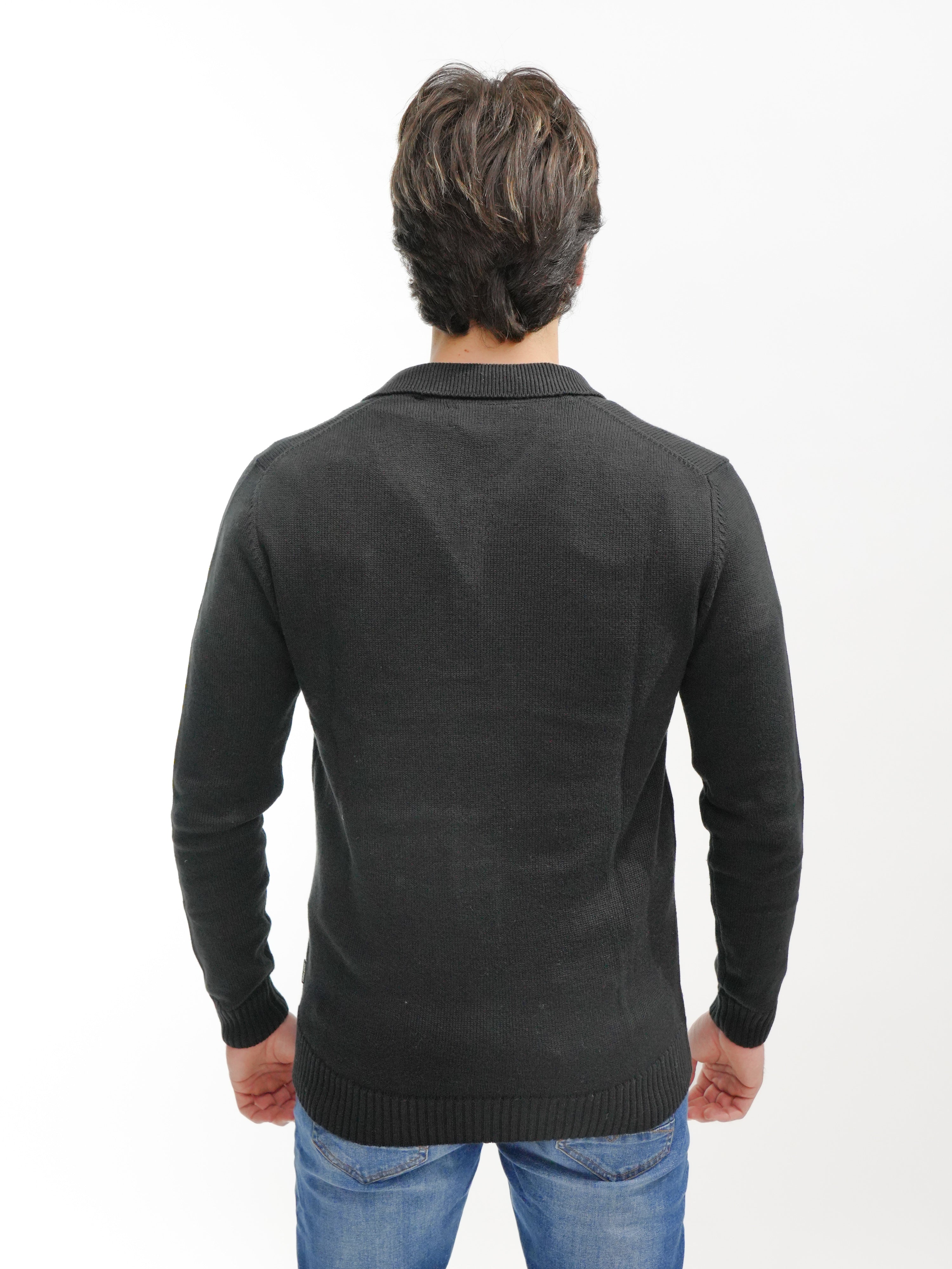 BLEND Maglioncino polo BHDENO