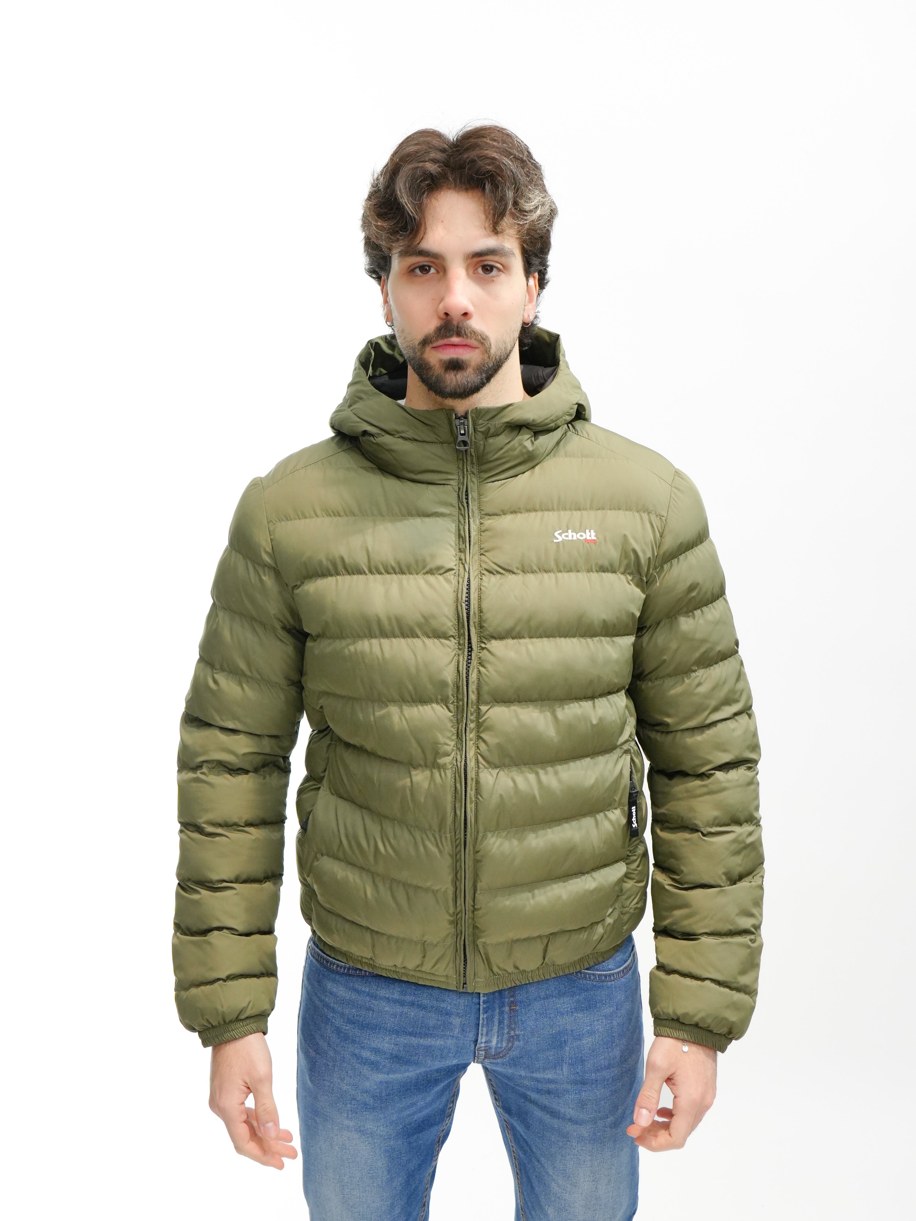 SCHOTT Piumino con cappuccio DAYTON