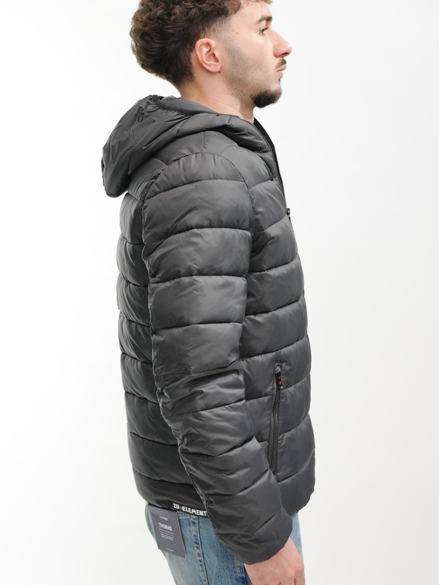 ZUELEMENTS Piumino con cappuccio ZU0230