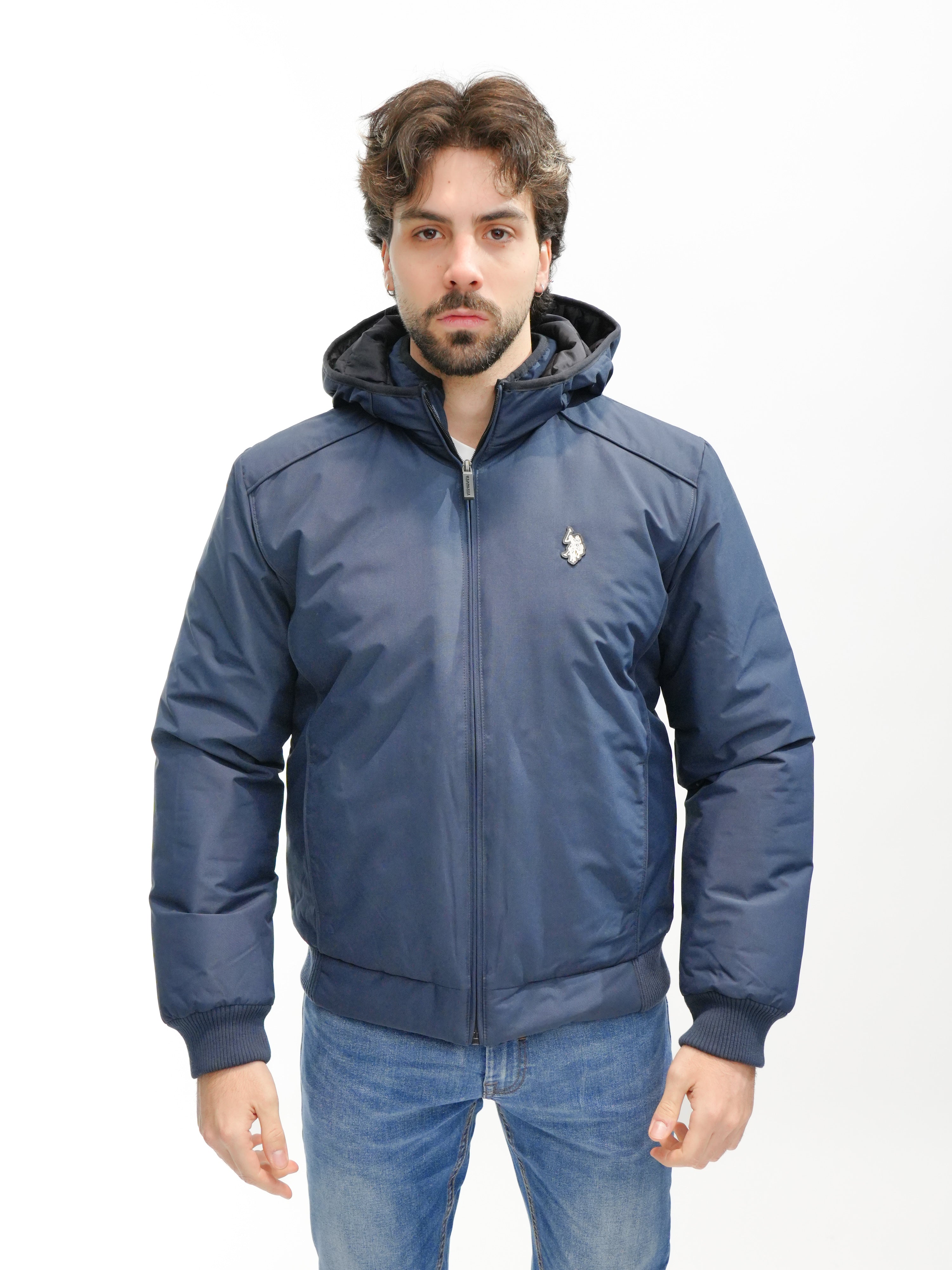 US POLO ASSN Bomber con cappuccio ROLF A703