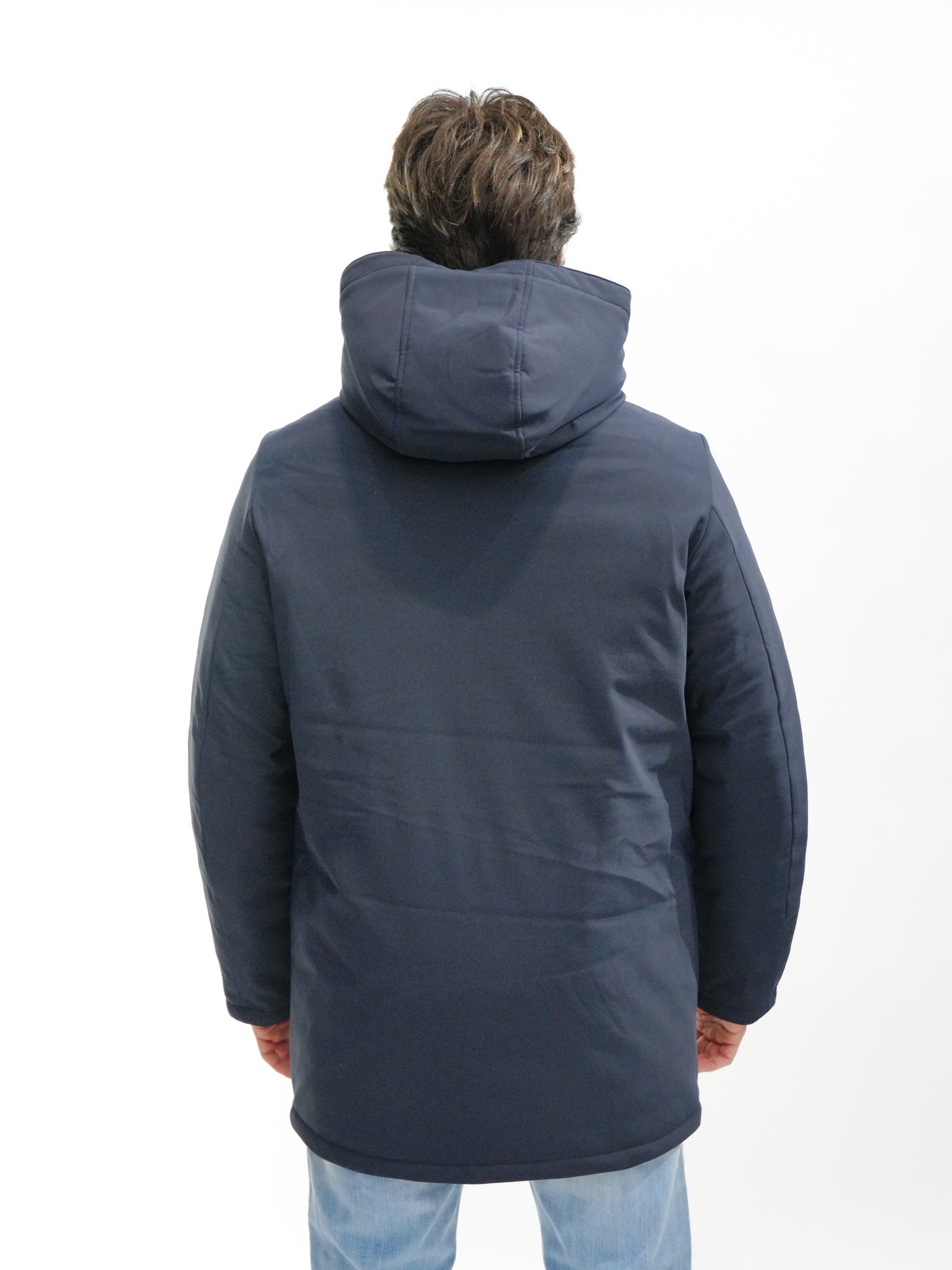 SUPERIOR Parka in soft shell con cappuccio M49514