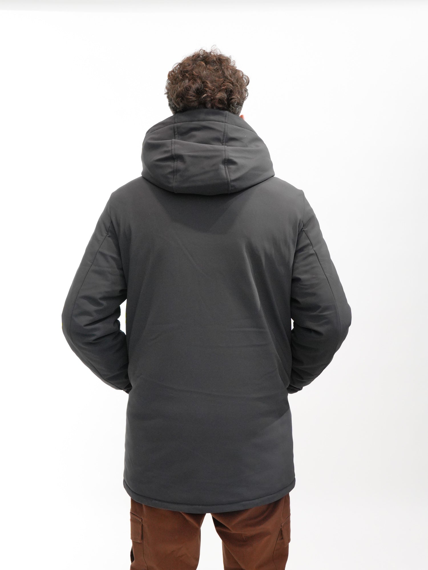 SUPERIOR Parka in soft shell con cappuccio M49514