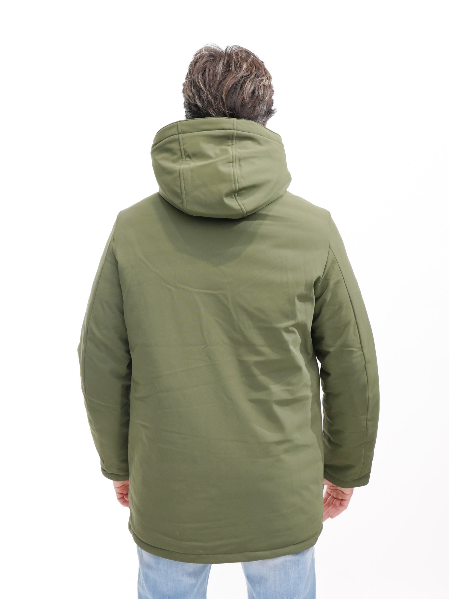 SUPERIOR Parka in soft shell con cappuccio M49514