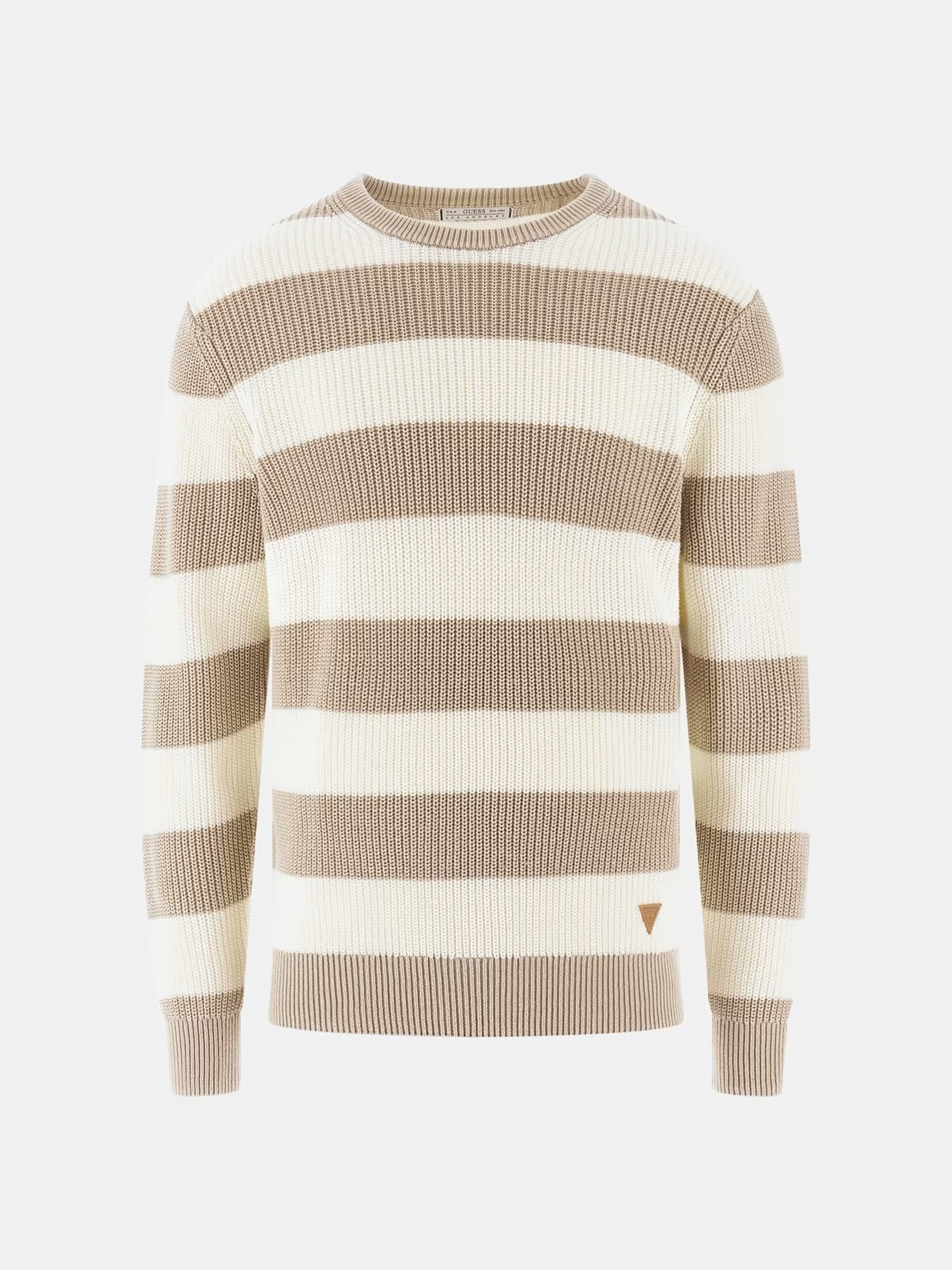 GUESS Maglione bicolore girocollo M5YR05