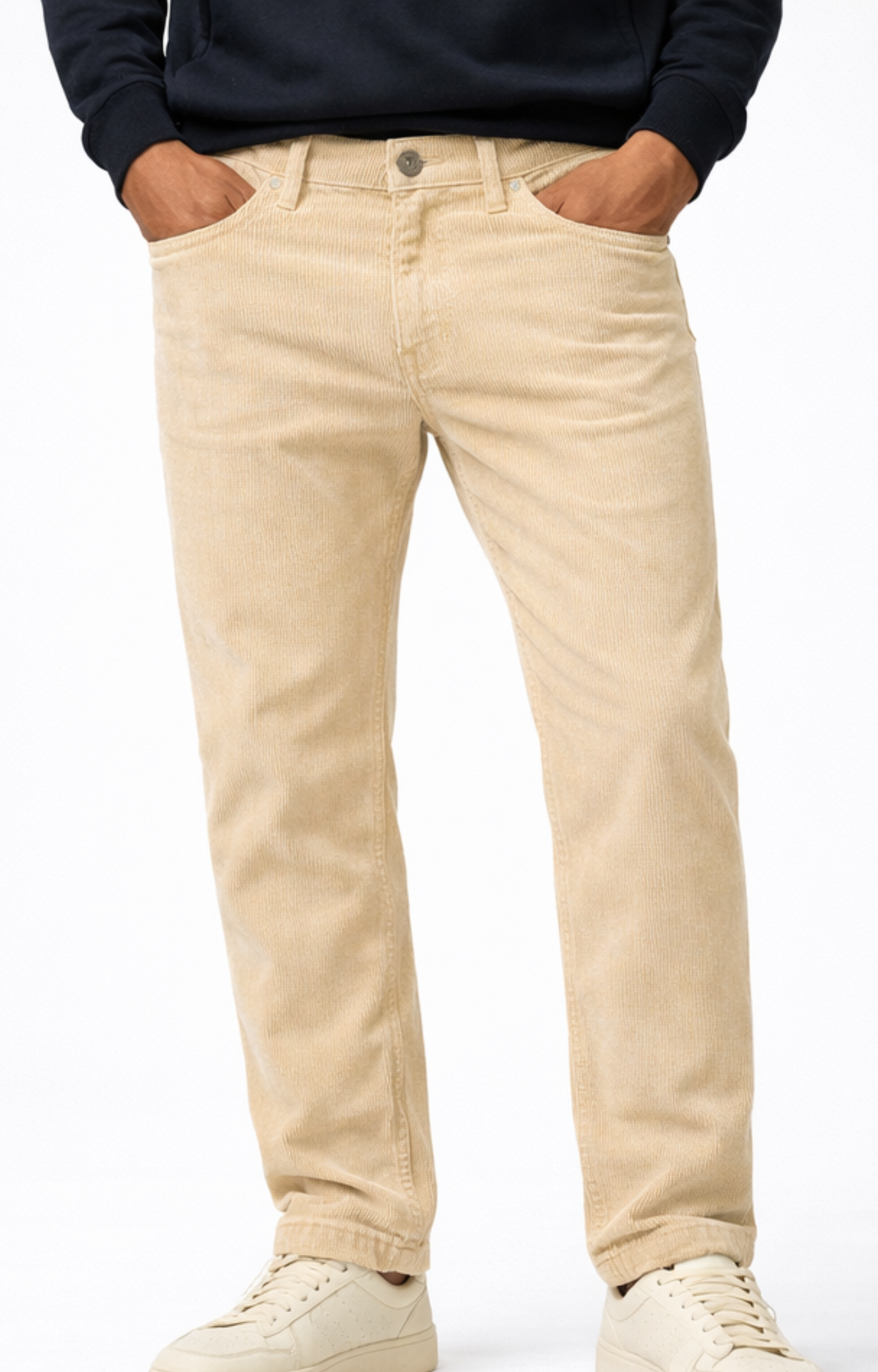 SUPERIOR Pantalone velluto slim M48359