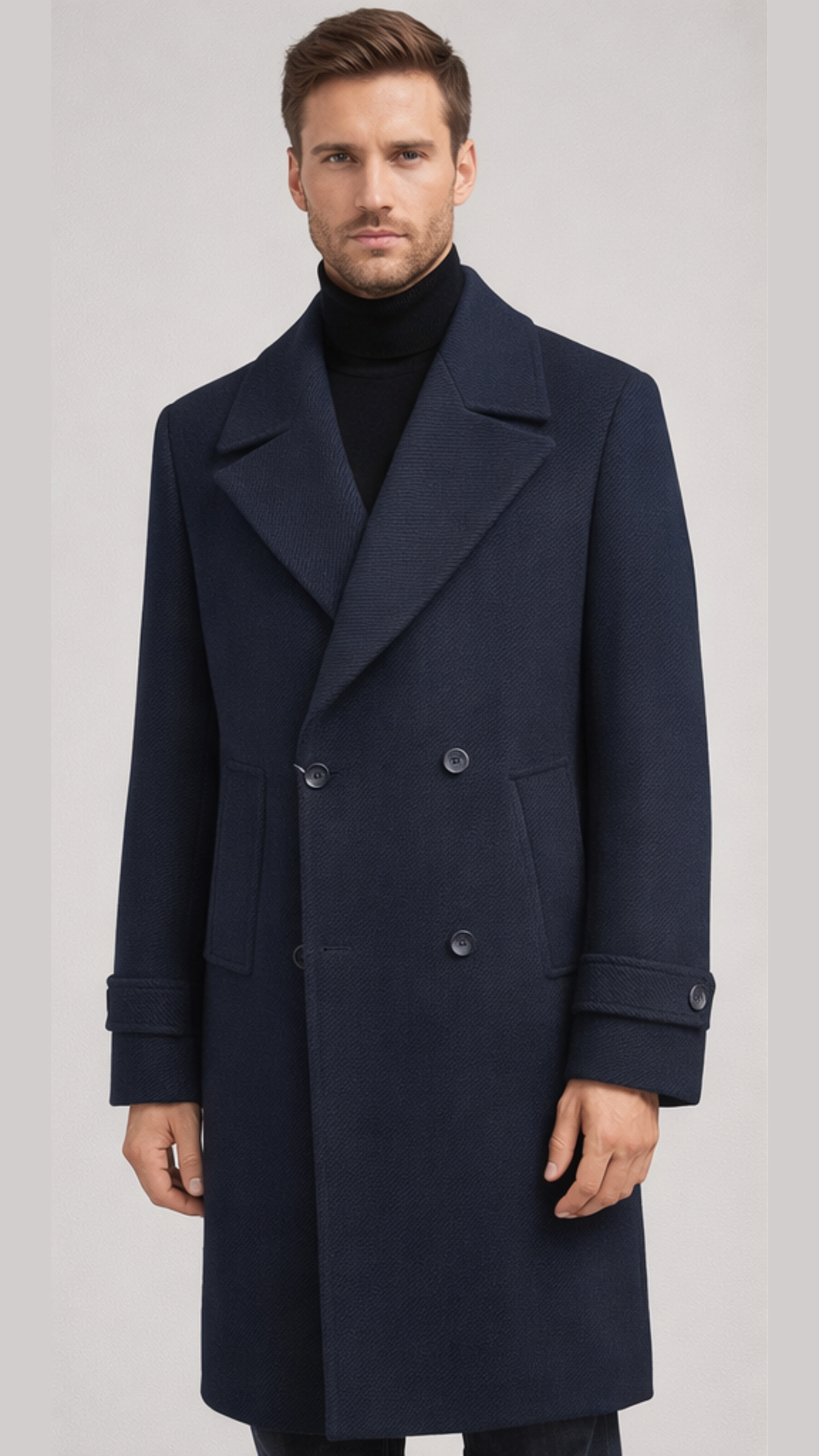 IVANO SCARLATTI Cappotto doppiopetto CK048