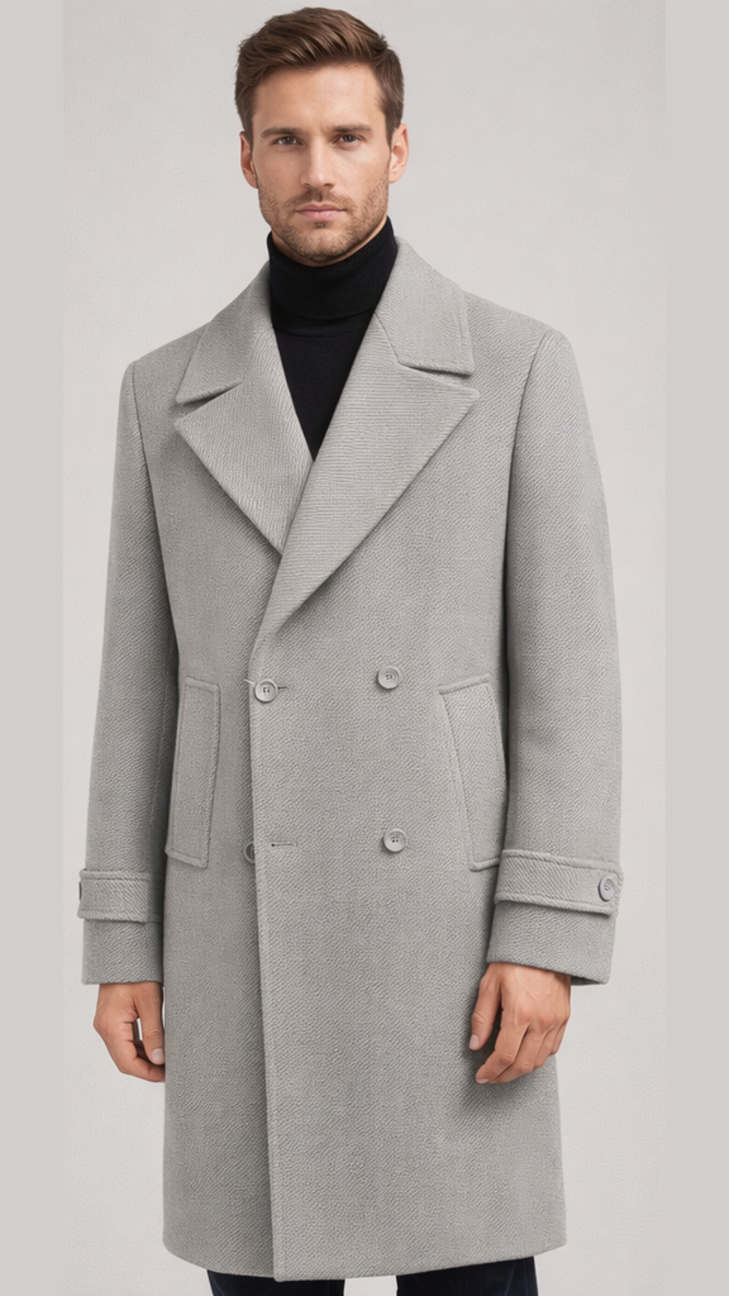 IVANO SCARLATTI Cappotto doppiopetto CK048