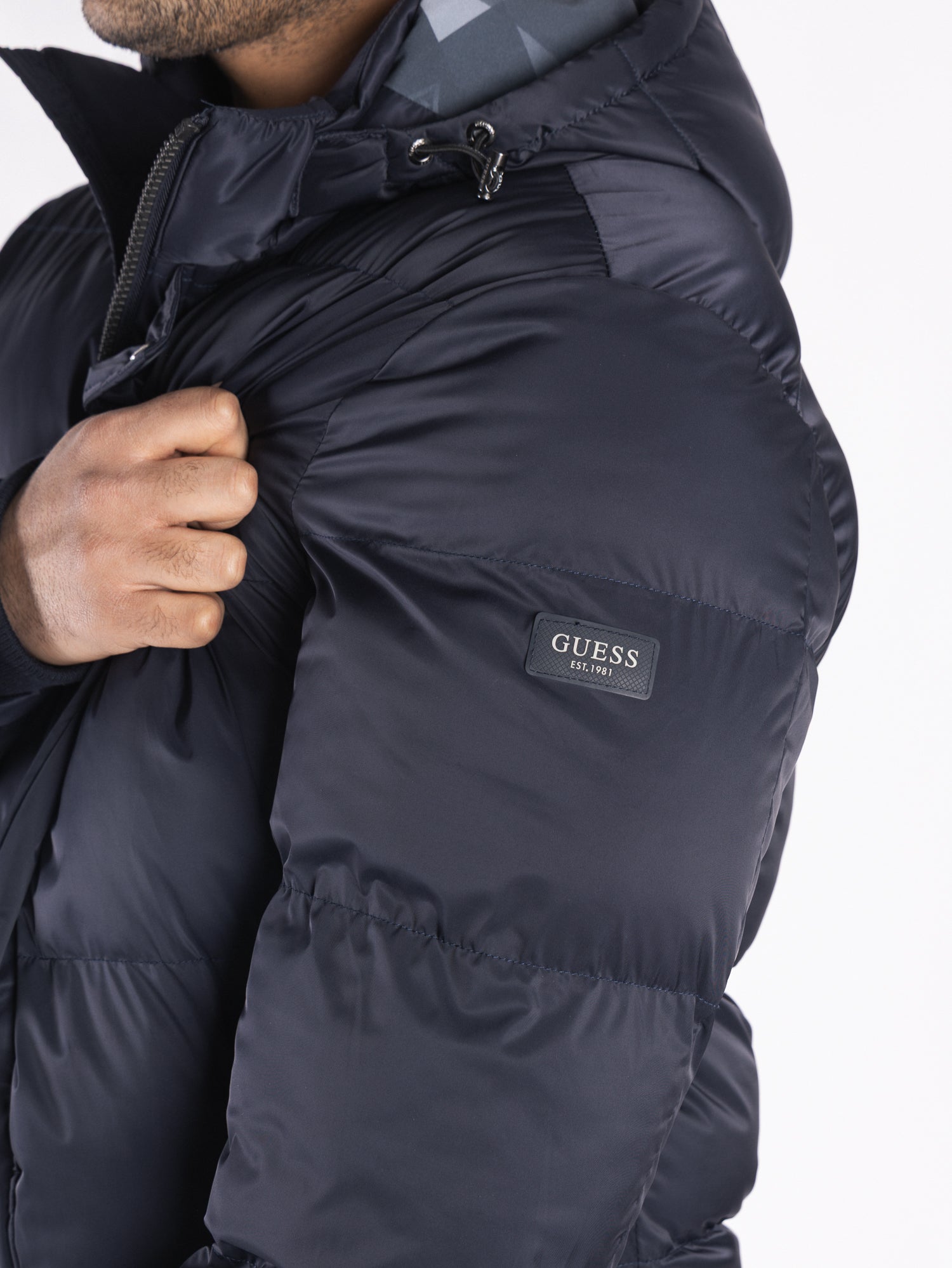 GUESS Giaccone con cappuccio M4BL21