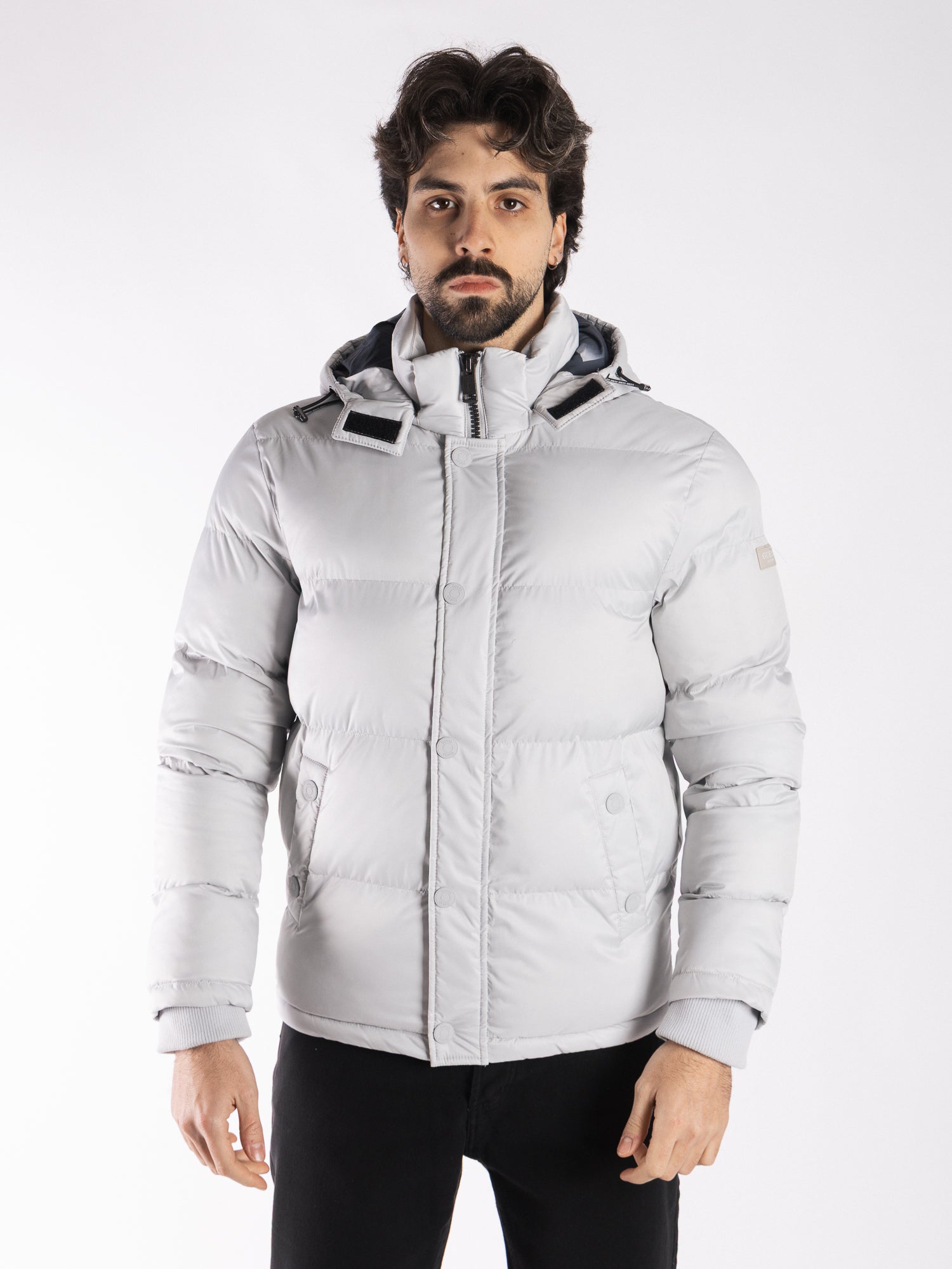 GUESS Giaccone con cappuccio M4BL21