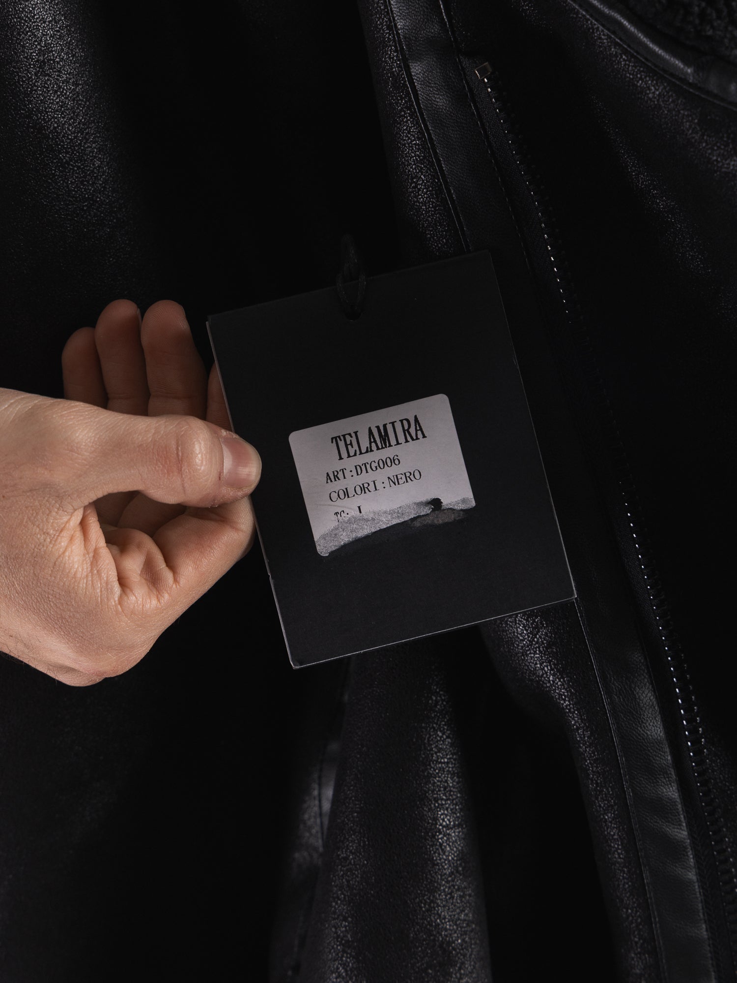 TELAMIRA Giacca montone ecopelle DTG006