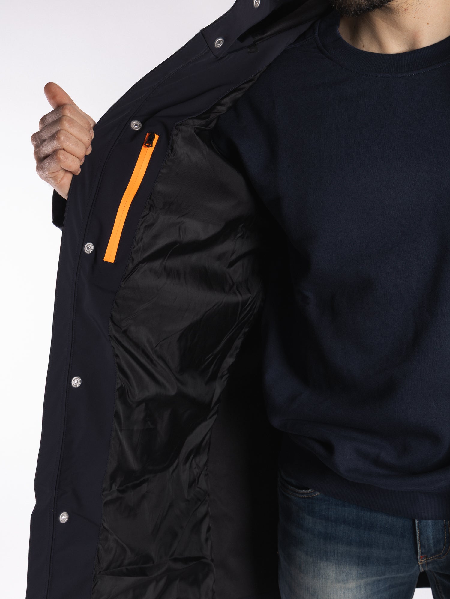 SCHOTT Giacca lunga con capuccio DWIGHT