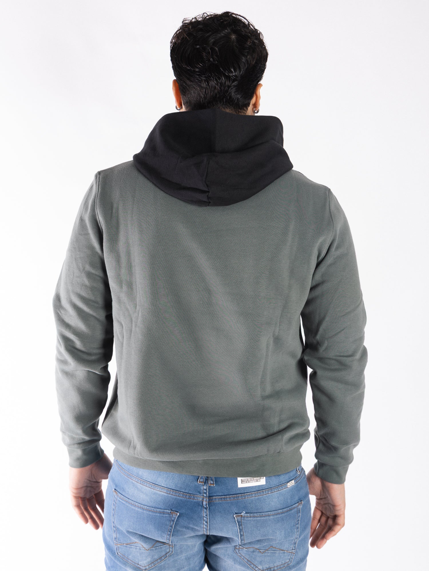 US POLO ASSN Felpa bicolore con cappuccio JOST EBPD