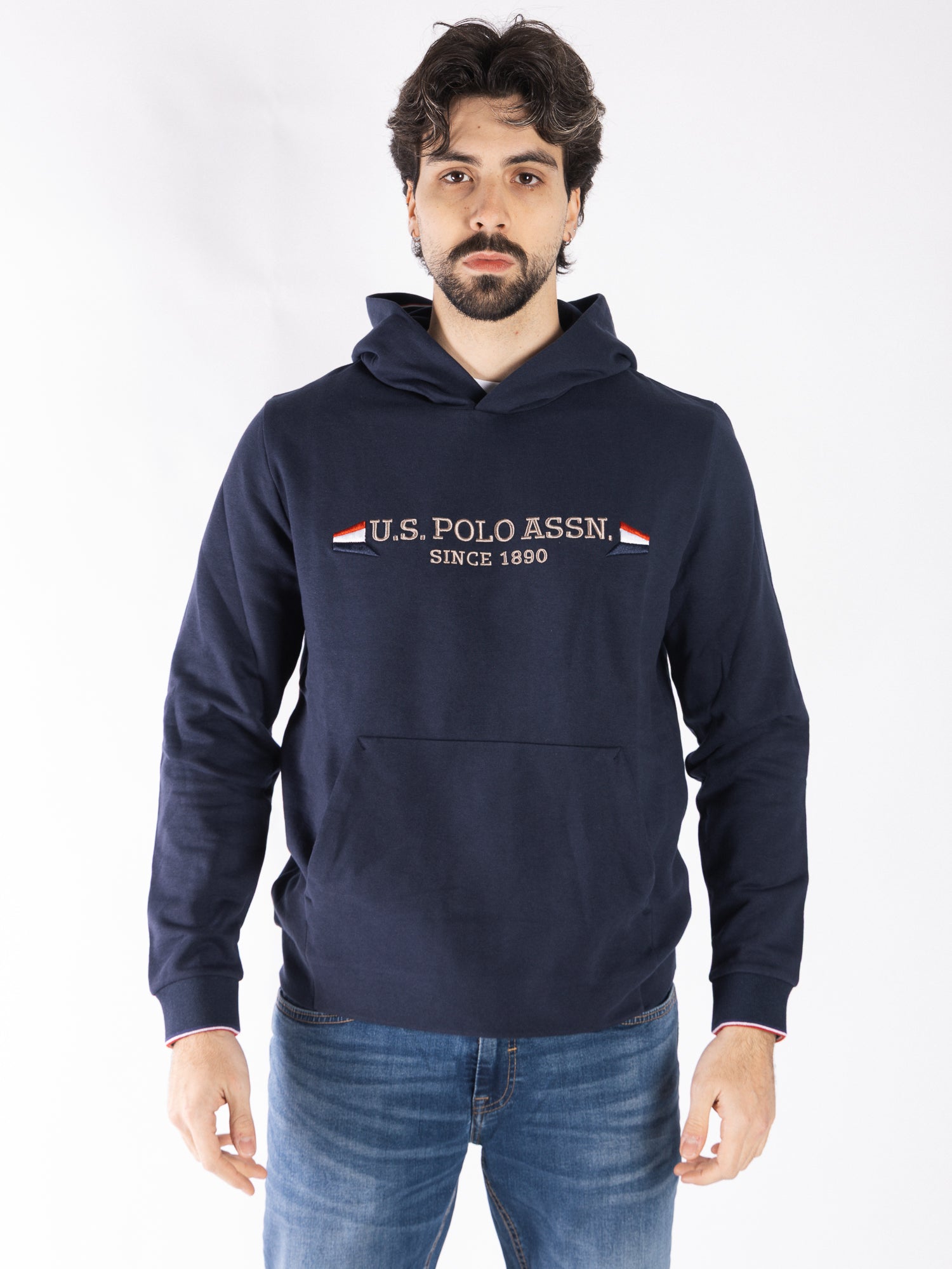 US POLO ASSN Felpa con cappuccio ESME E63B