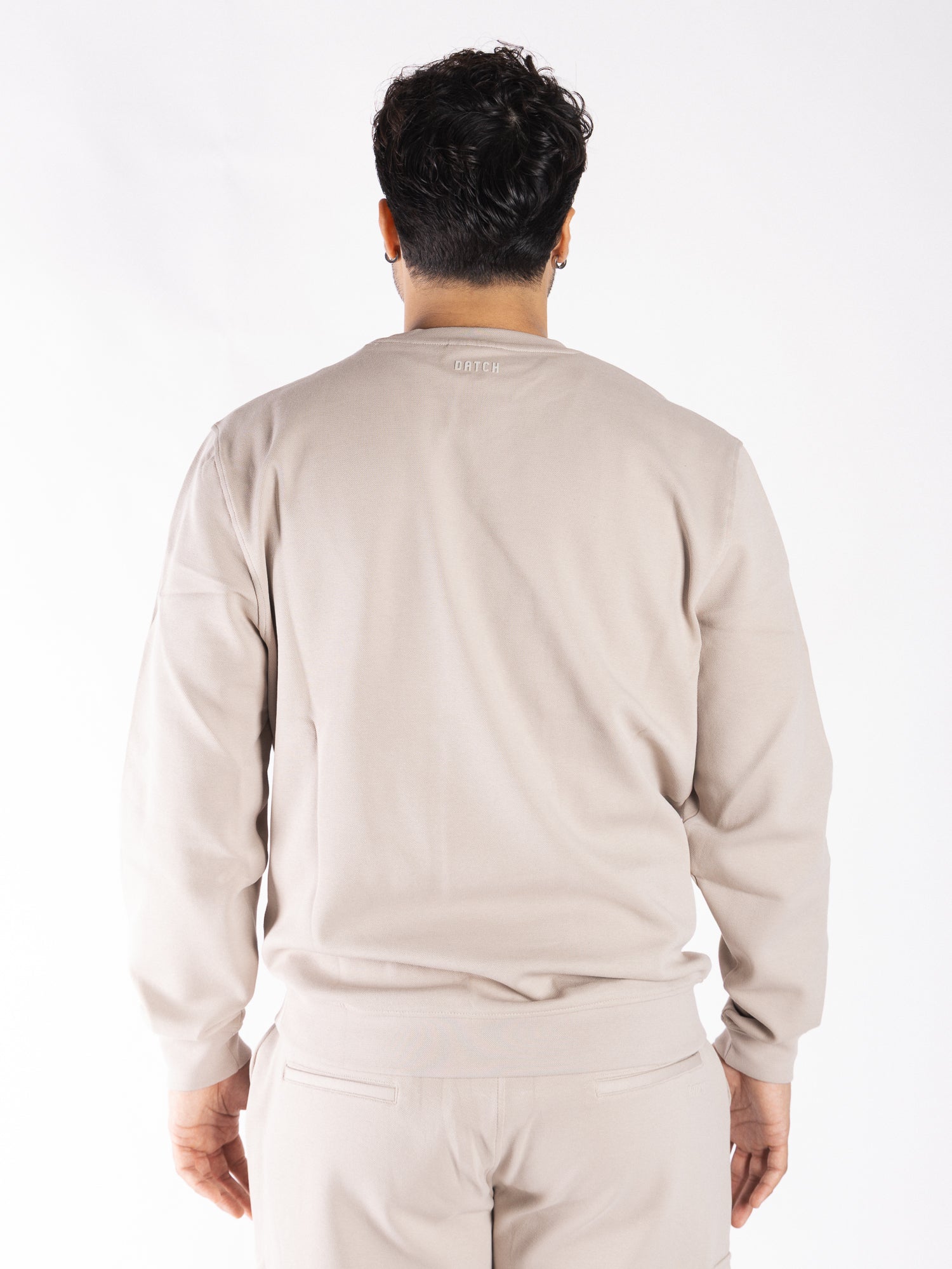 DATCH Felpa girocollo tramata DM9508