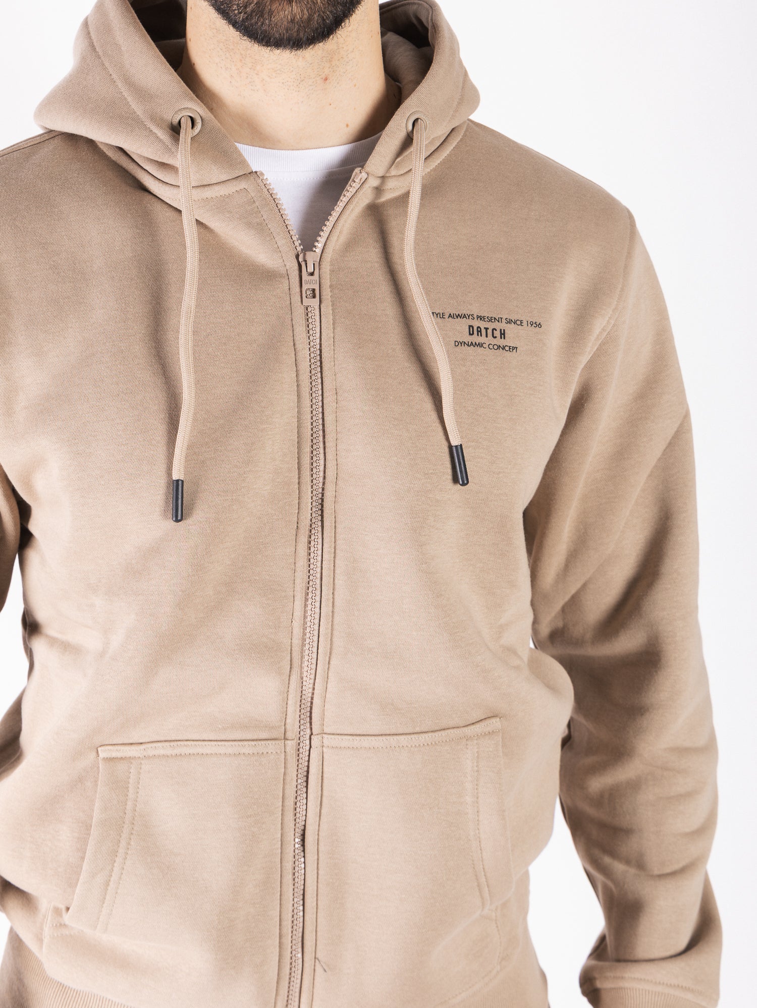 DATCH Felpa full zip con cappuccio DM9526
