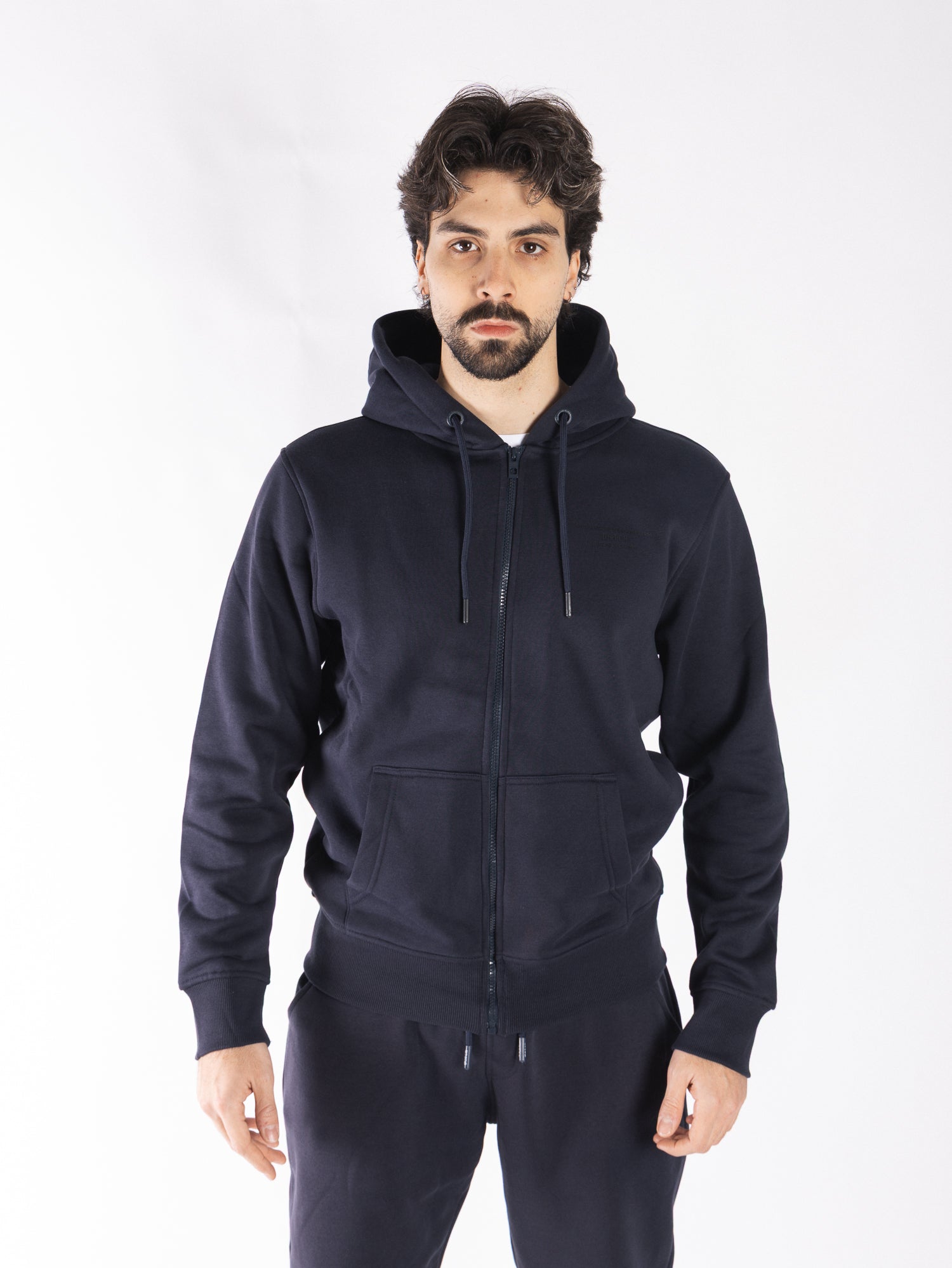 DATCH Felpa full zip con cappuccio DM9526