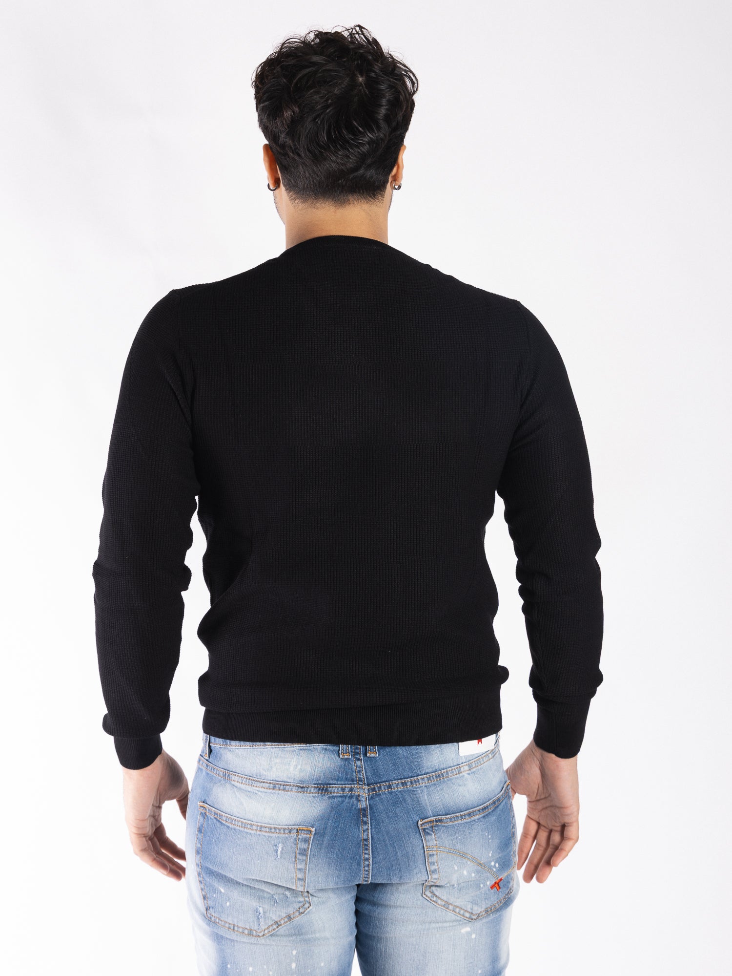 ZUELEMENTS Maglioncino tramato girocollo ZU1847