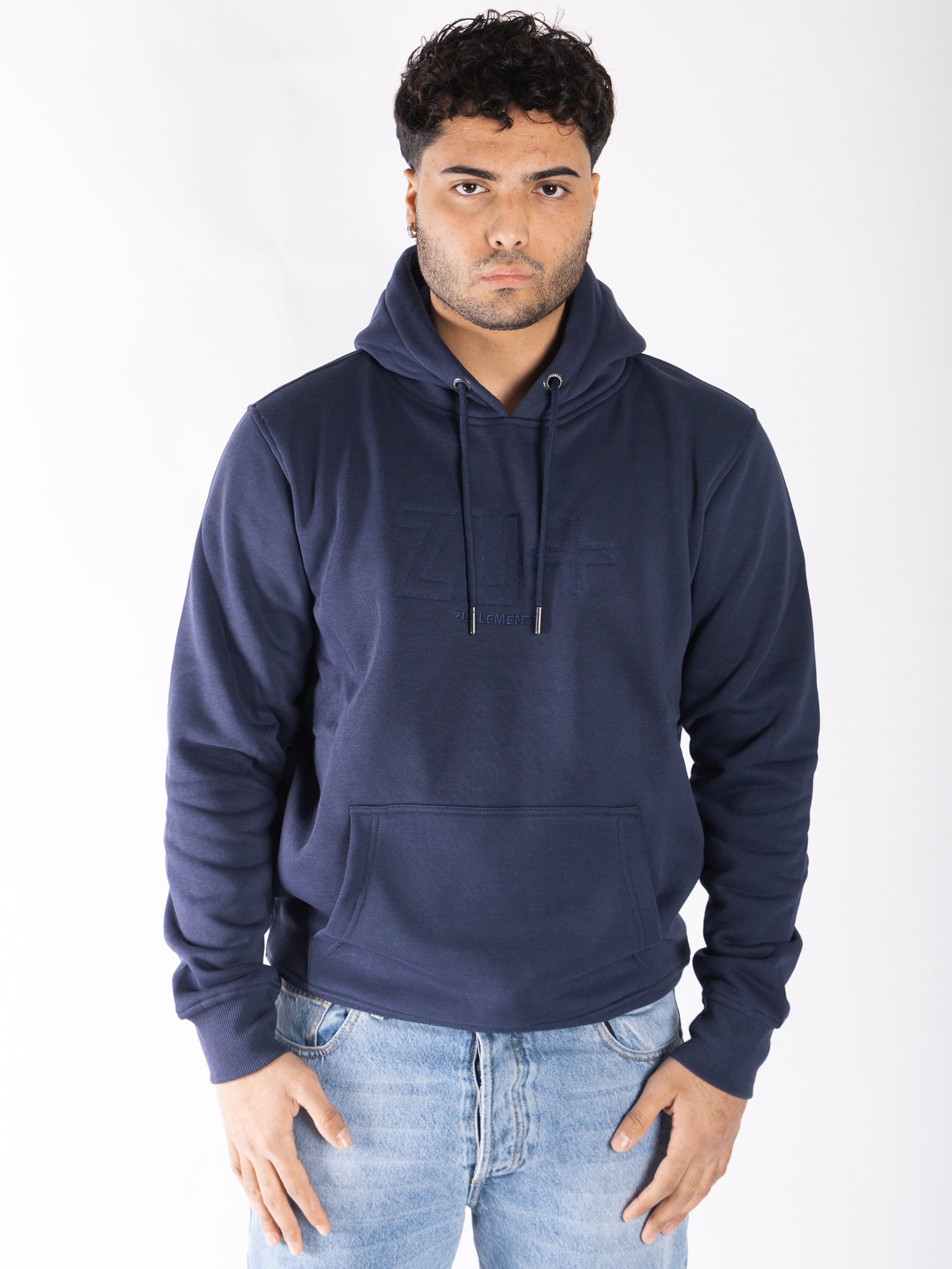 ZUELEMENTS Felpa con cappuccio ZU1836