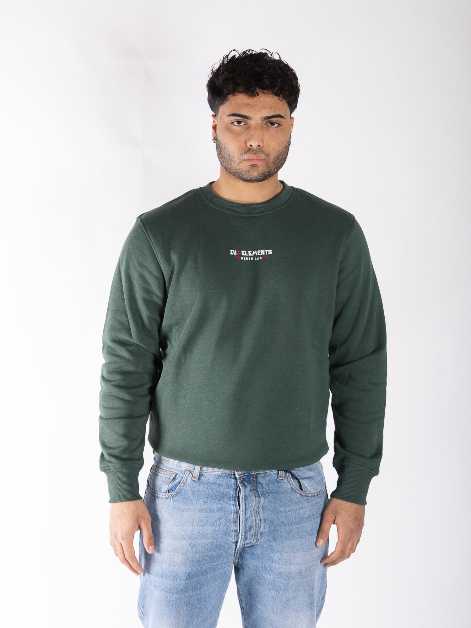 ZUELEMENTS Felpa girocollo ZU1810