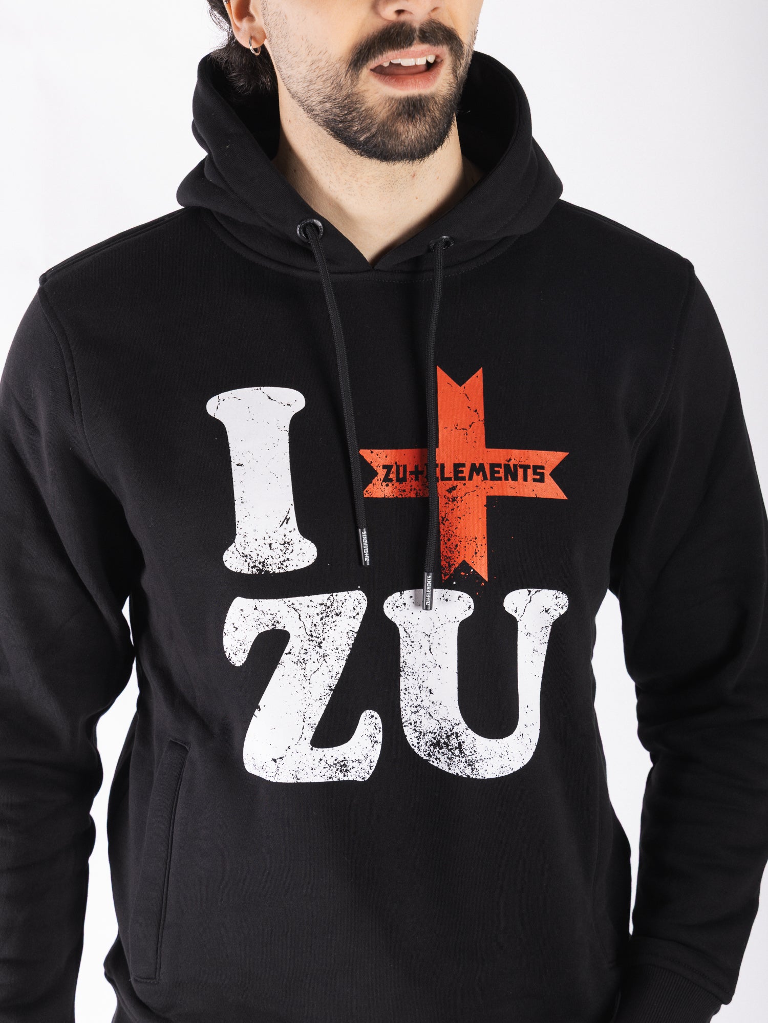 ZUELEMENTS Felpa con cappuccio ZU1319