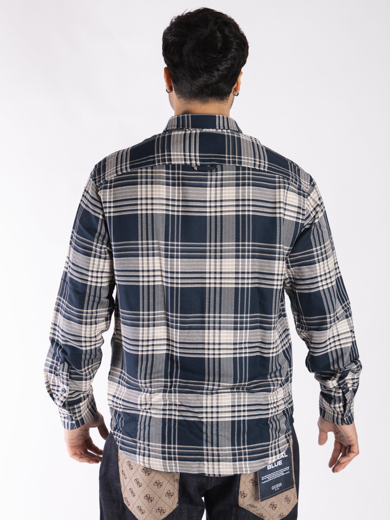 GUESS Camicia a quadri M5BH24