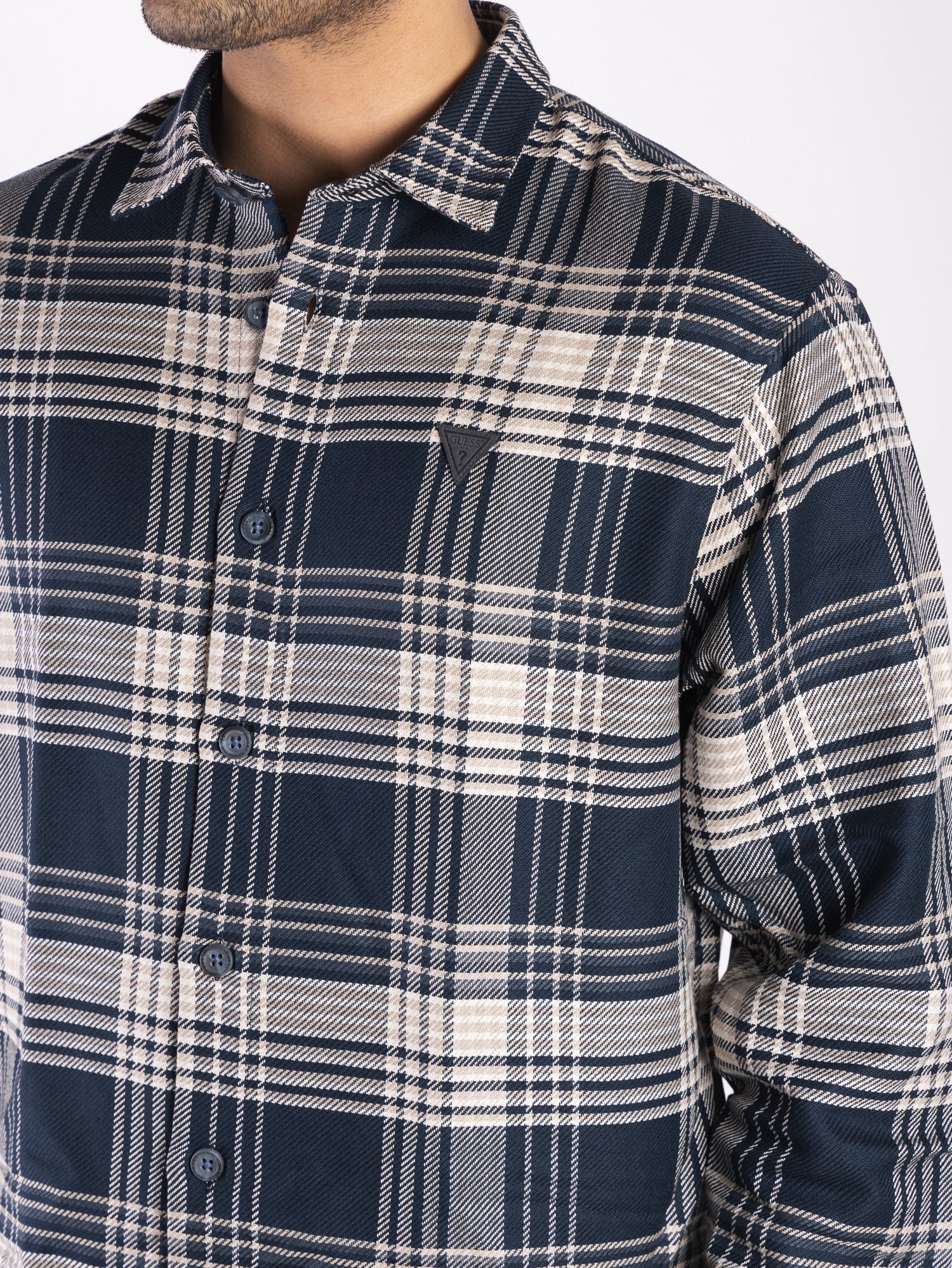 GUESS Camicia a quadri M5BH24