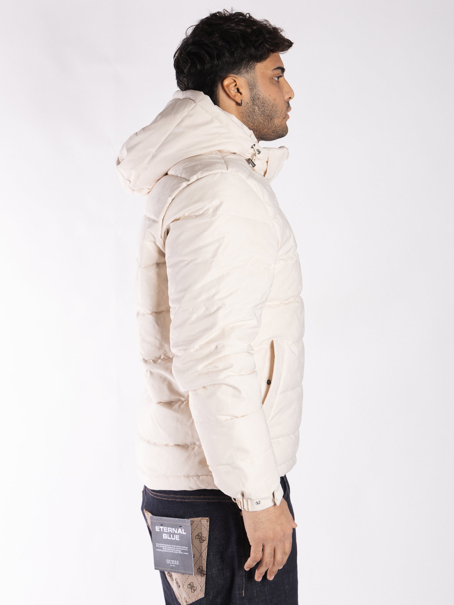 GUESS Giubbotto logato M5BL0B