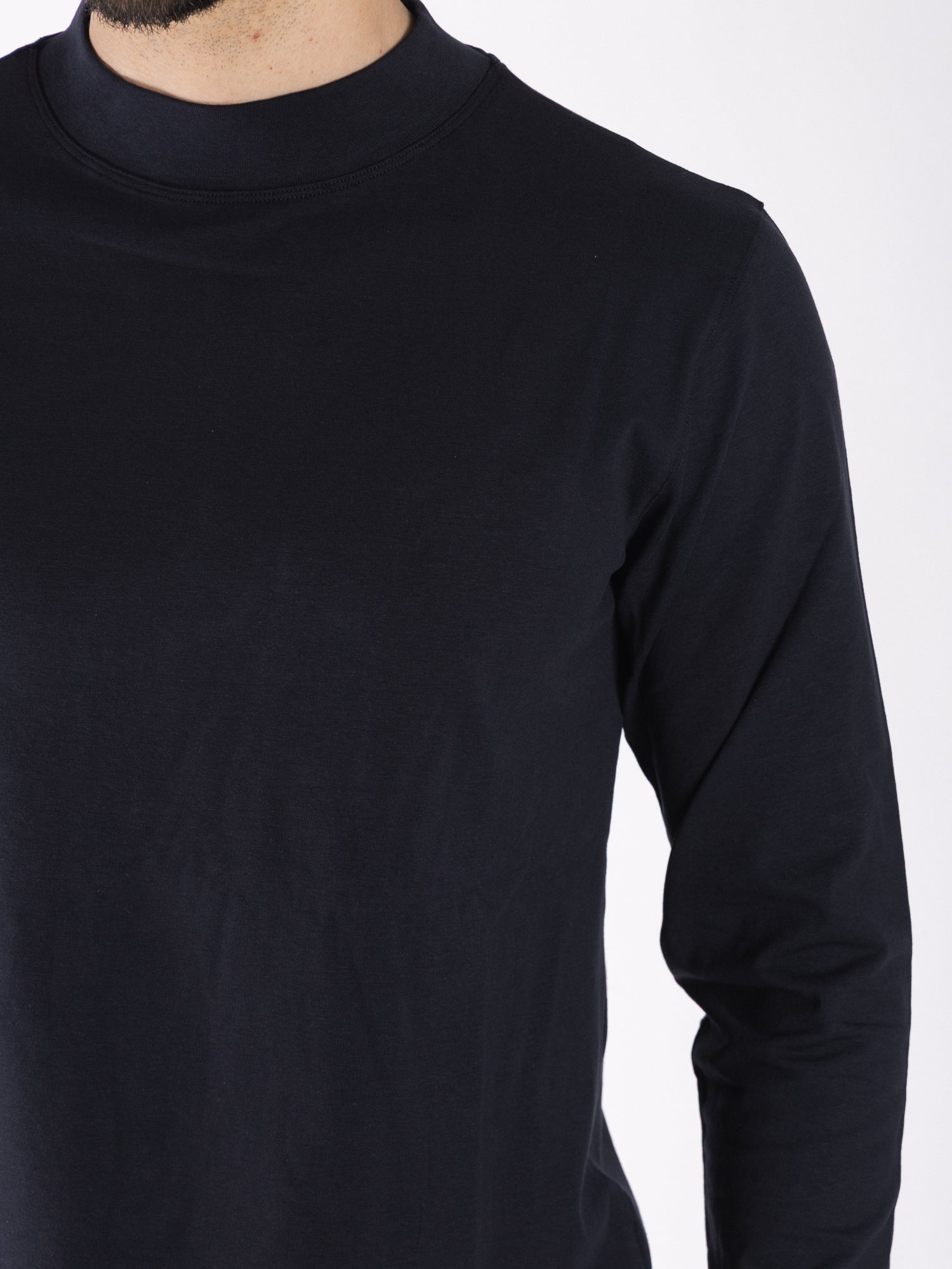 HAMAKI-HO T-shirt manica lunga mezzo collo TI283H