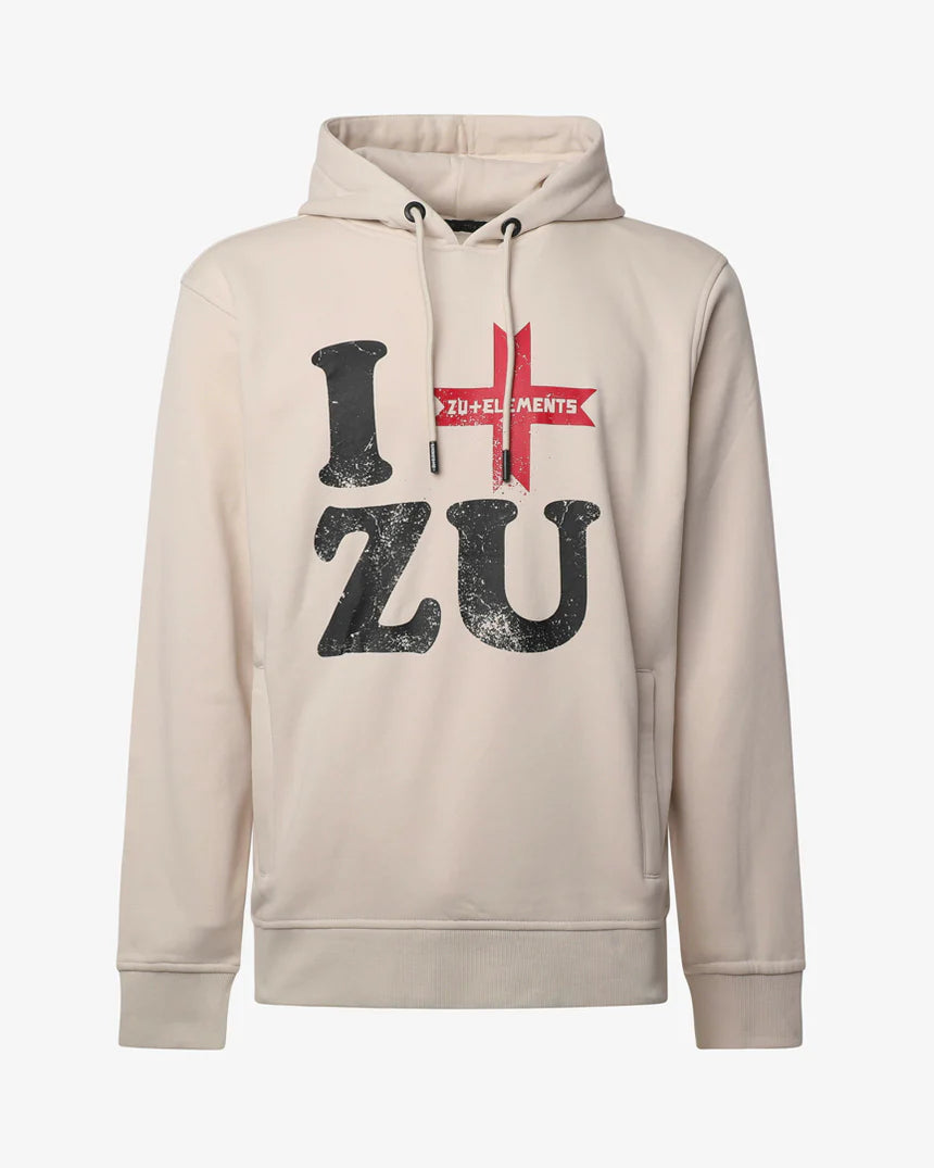 ZUELEMENTS Felpa con cappuccio ZU1319