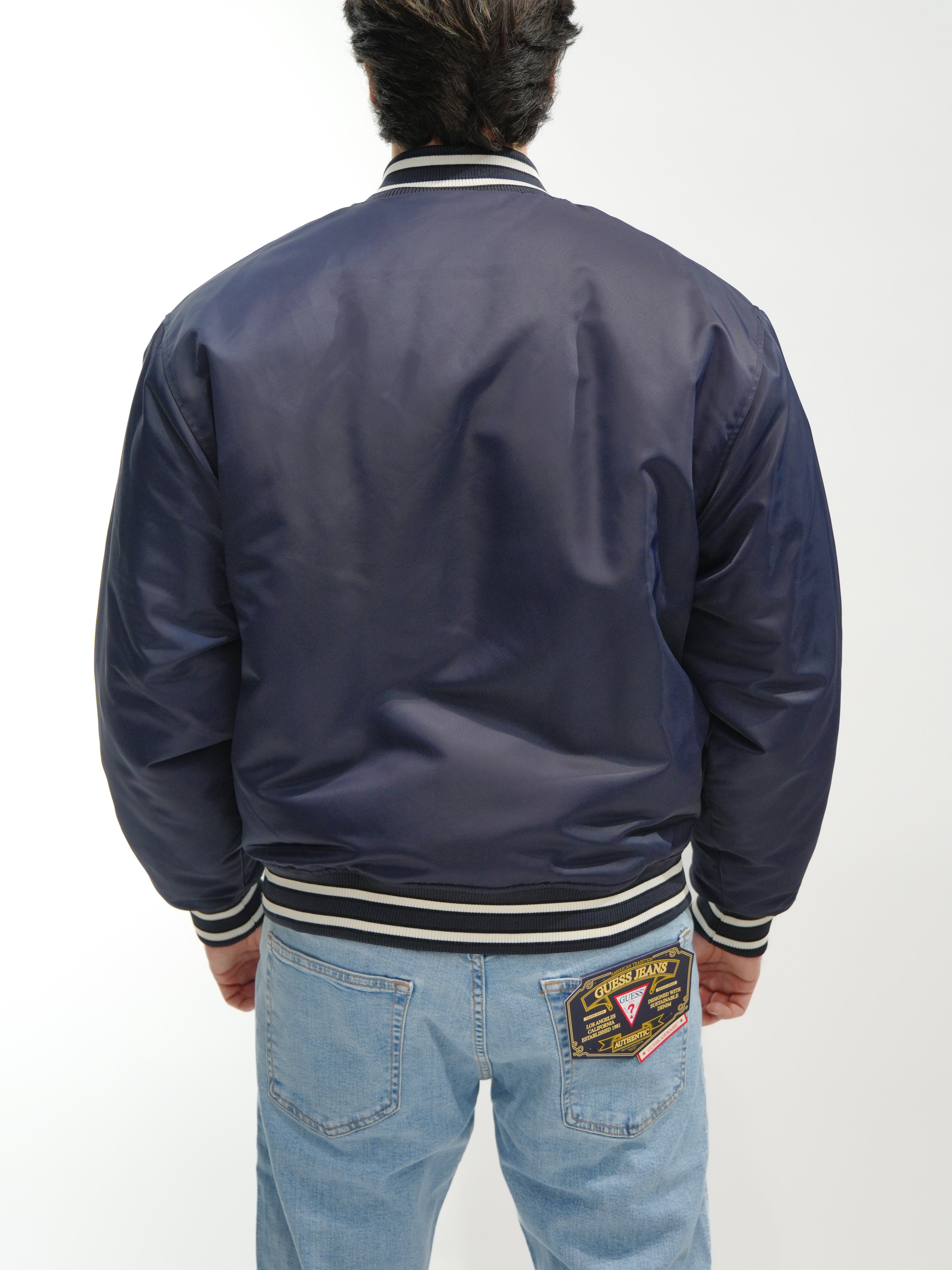 GUESS JEANS Giacca varsity M4BL24