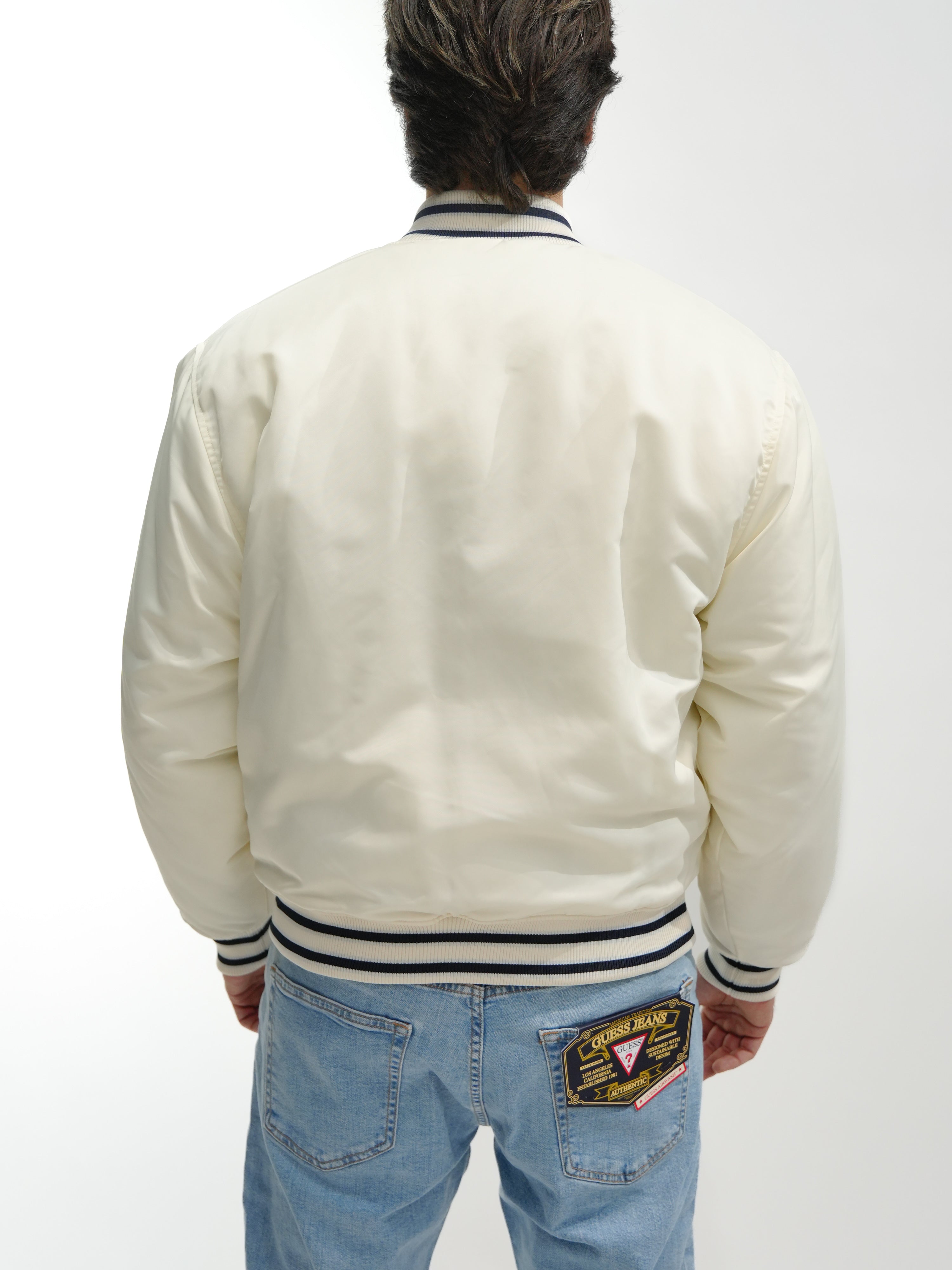 GUESS JEANS Giacca varsity M4BL24