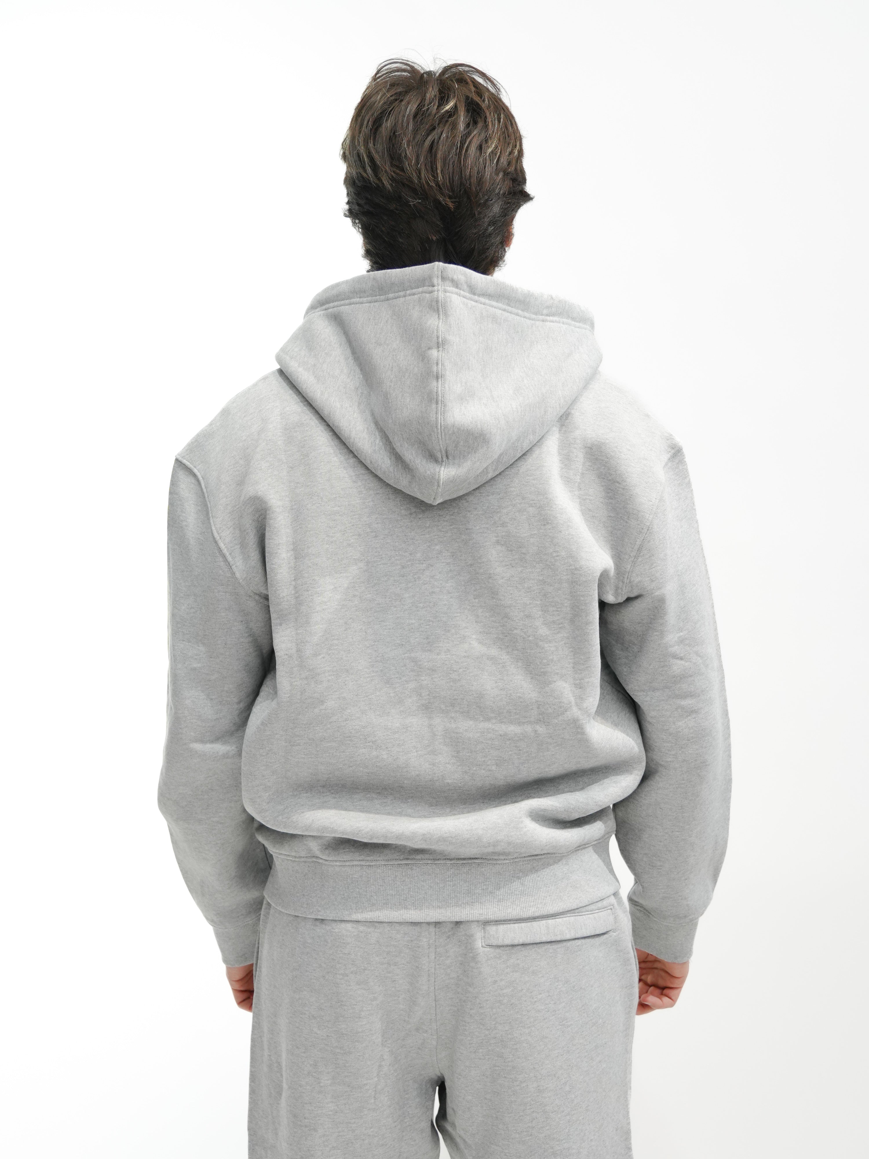 GUESS JEANS Felpa zip e cappuccio M4YQ27