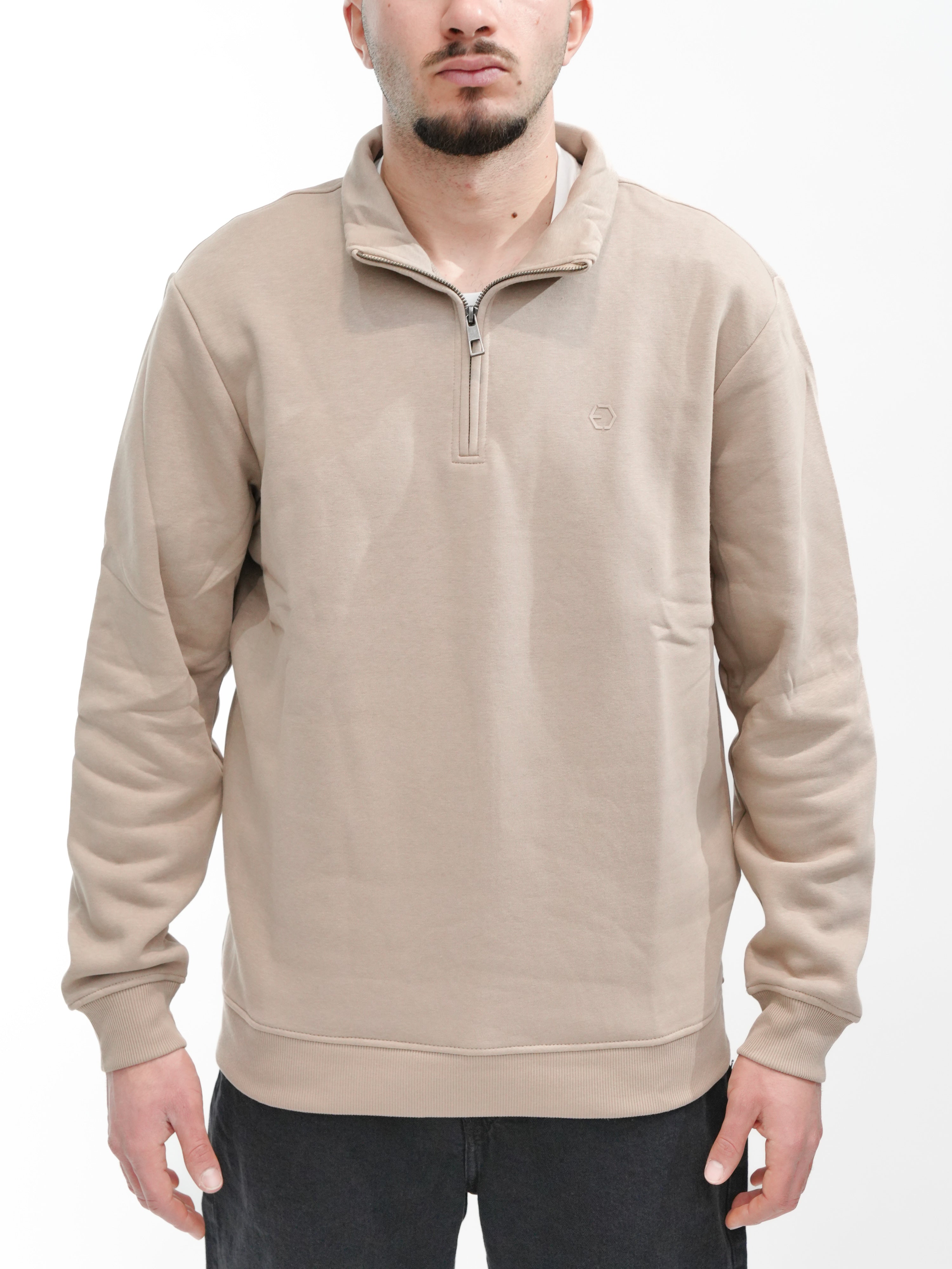 TIFFOSI Felpa mezza zip JAMIR