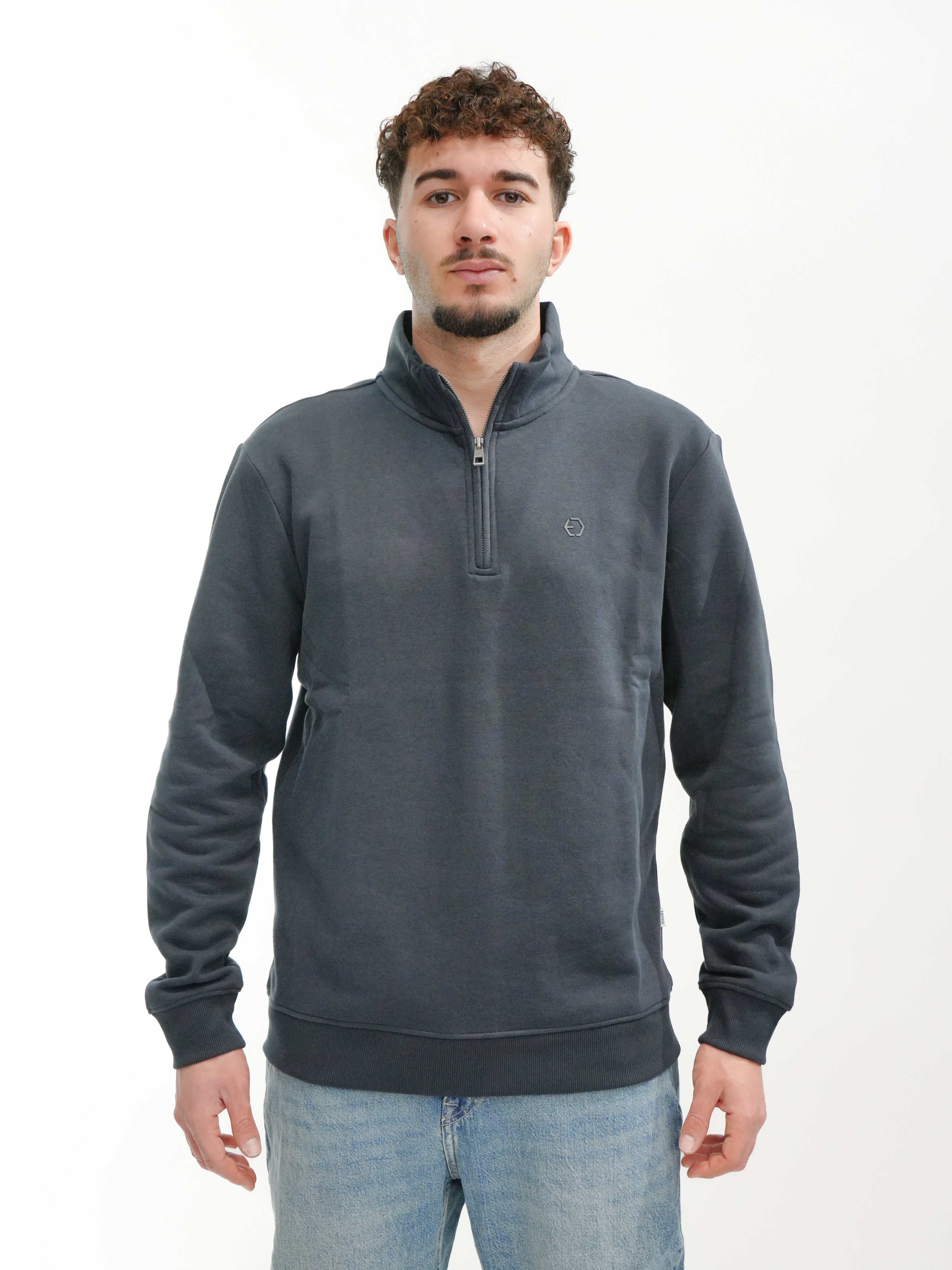 TIFFOSI Felpa mezza zip JAMIR