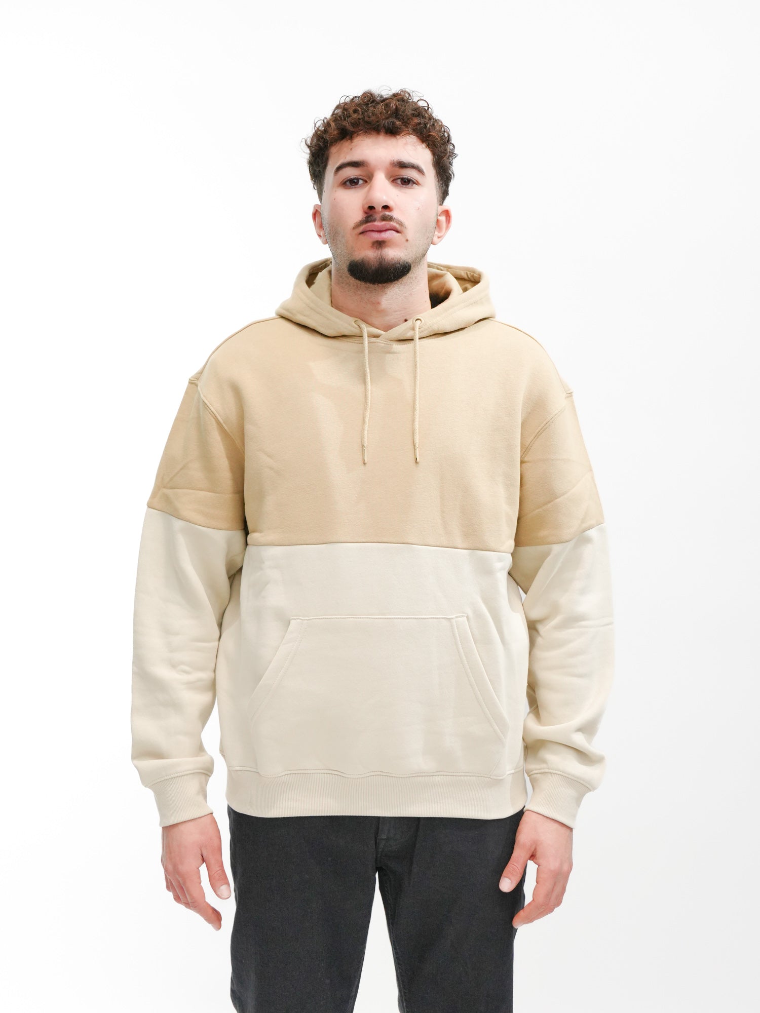 BLEND Felpa bicolore con cappuccio BHJUWAN