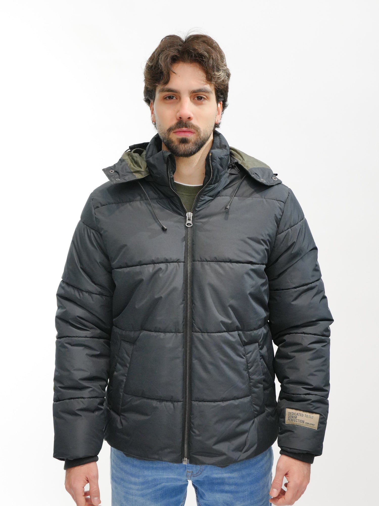 BLEND Giaccone con cappuccio BHFISHE