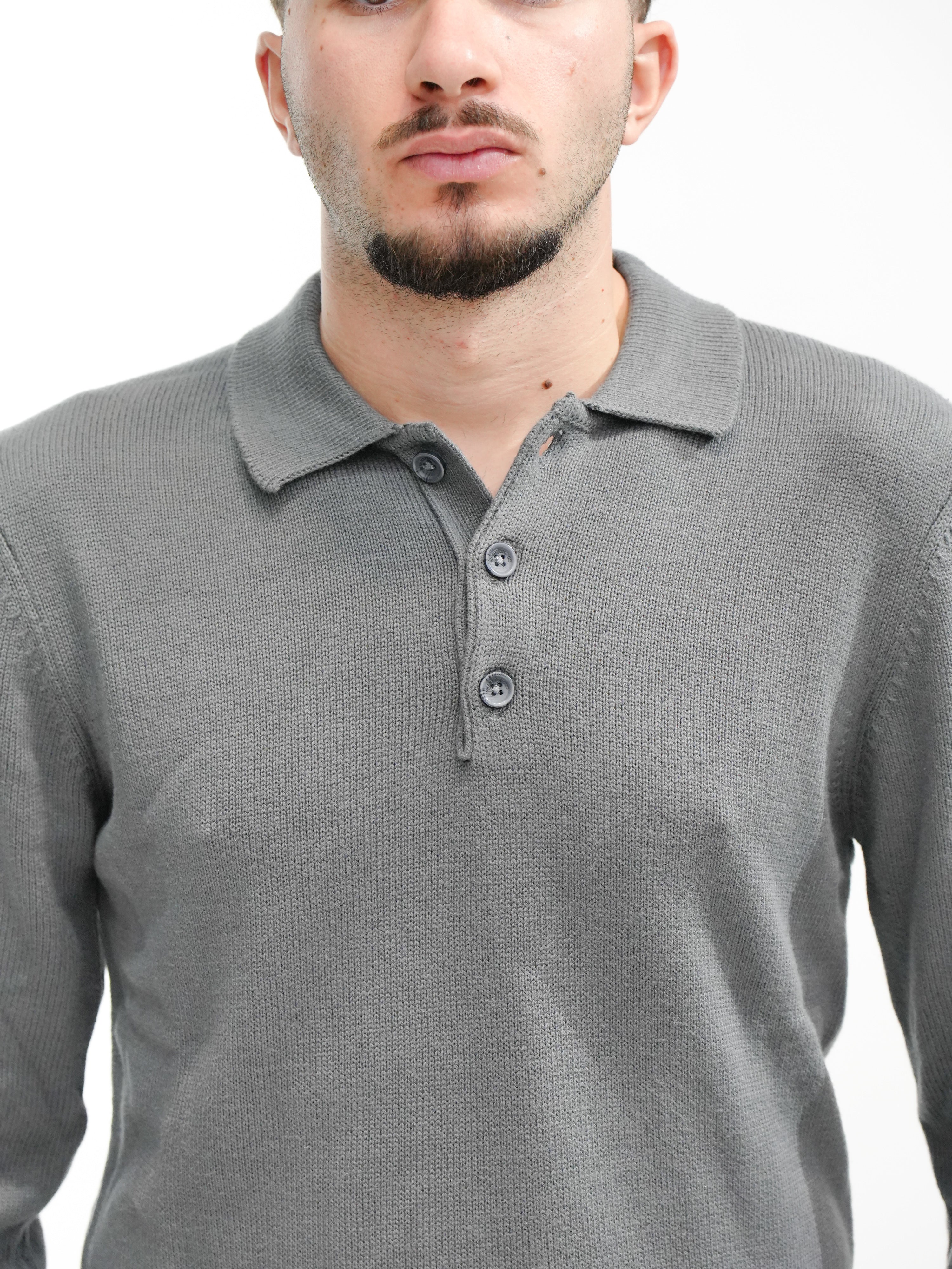 BLEND Maglioncino polo BHDENO