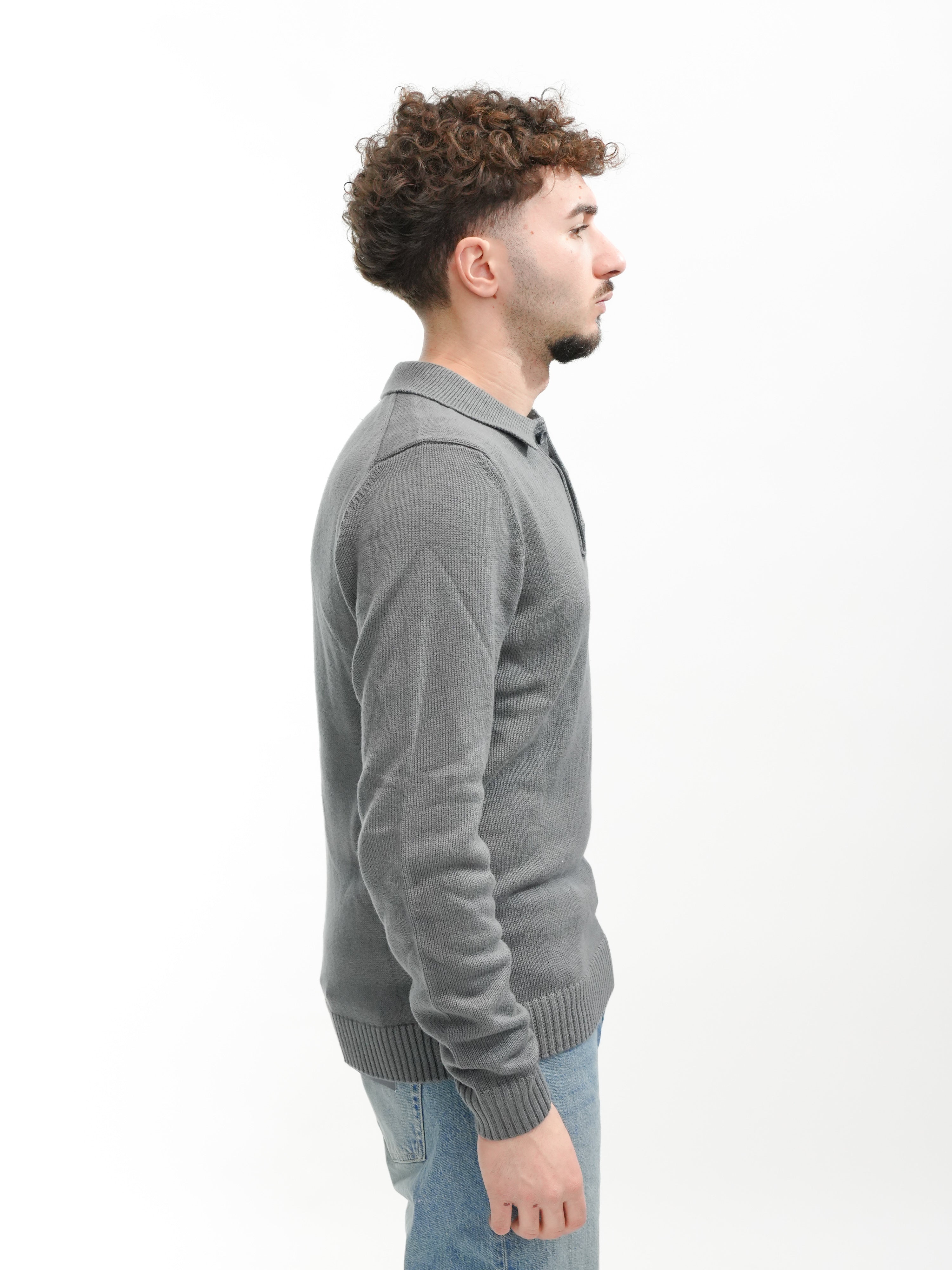 BLEND Maglioncino polo BHDENO