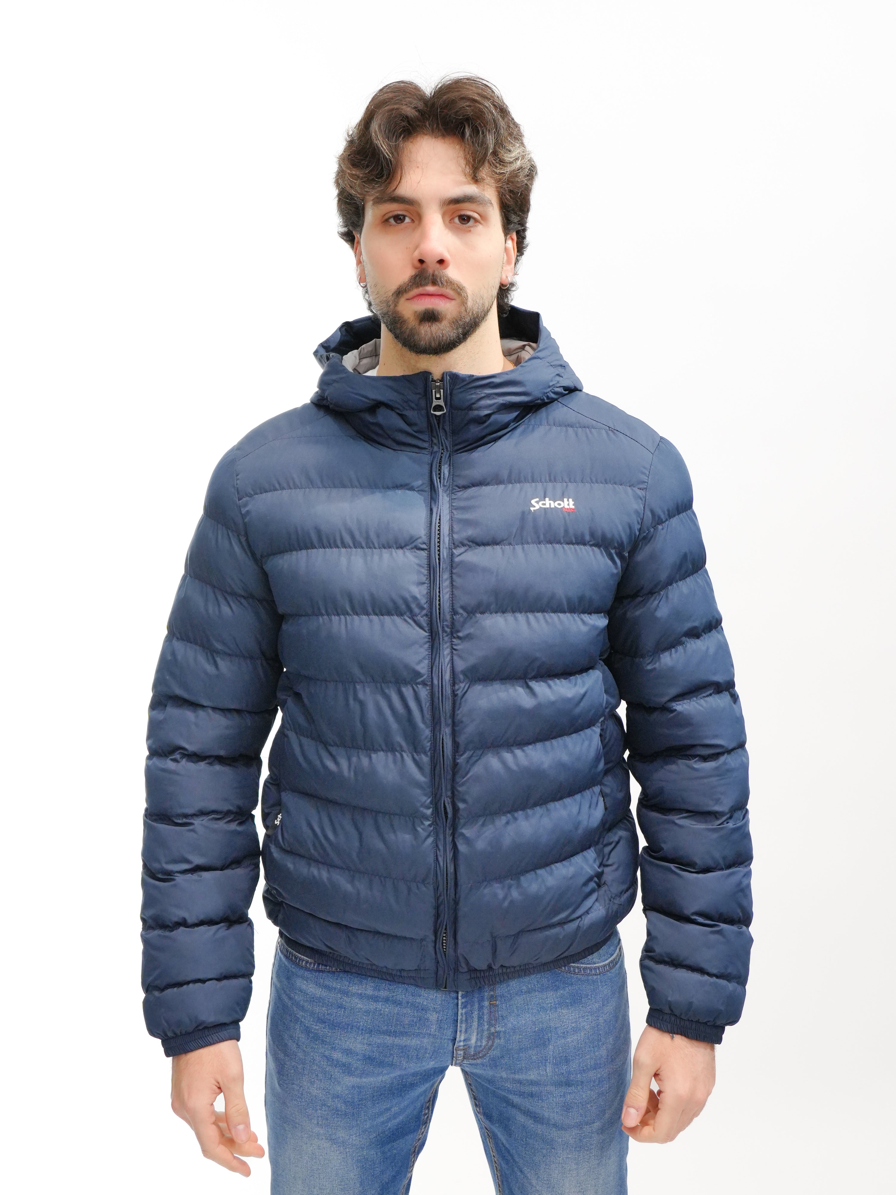 SCHOTT Piumino con cappuccio DAYTON