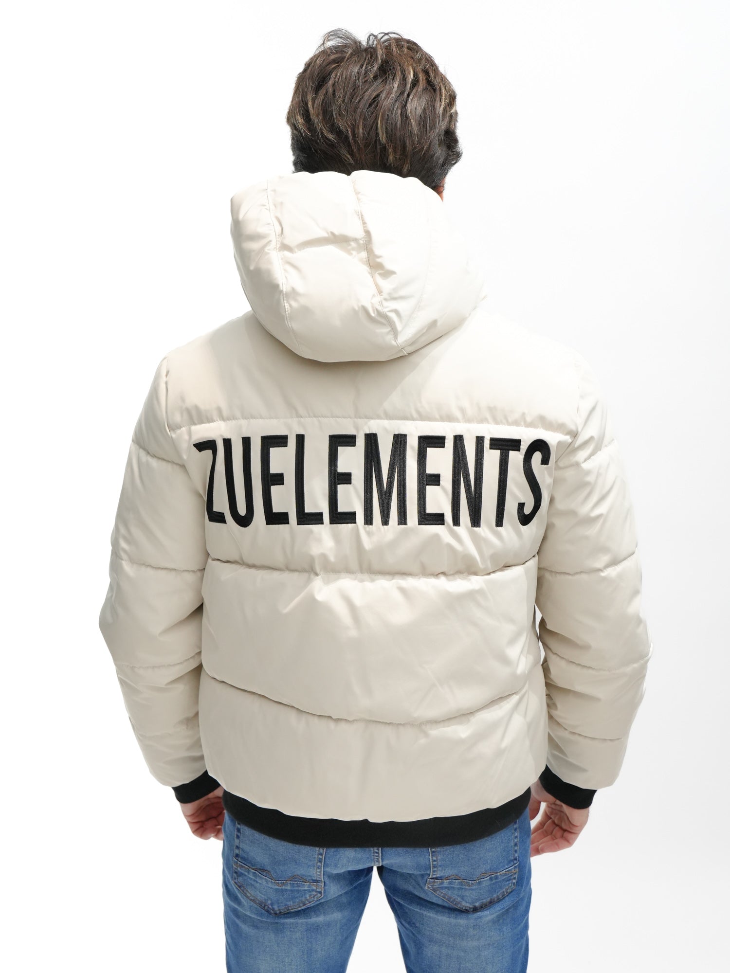 ZUELEMENTS Piumino puff con cappuccio  ZU1360