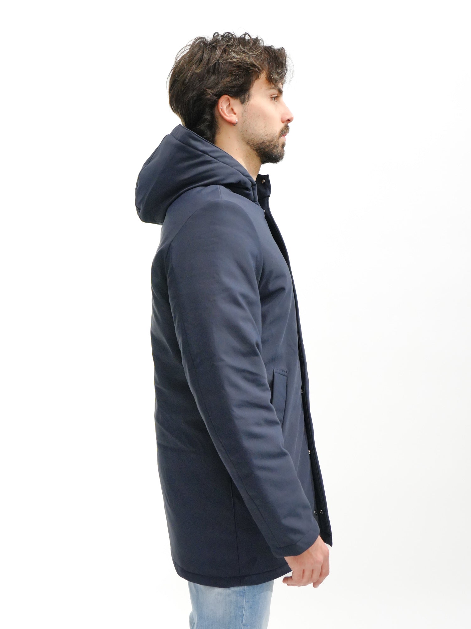 SUPERIOR Parka in soft shell con cappuccio M49514