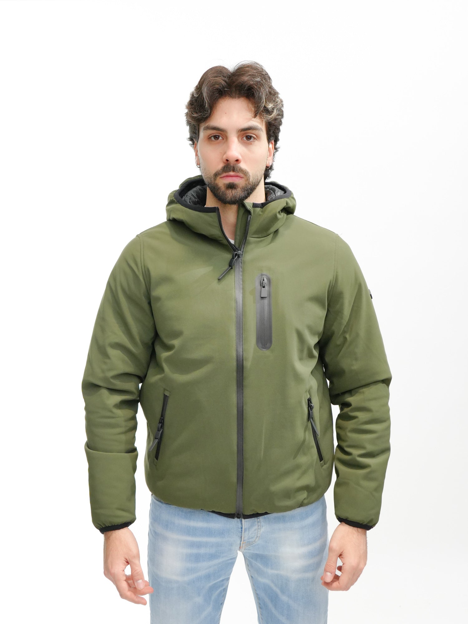 SUPERIOR Giubbotto soft shell con cappuccio M49513