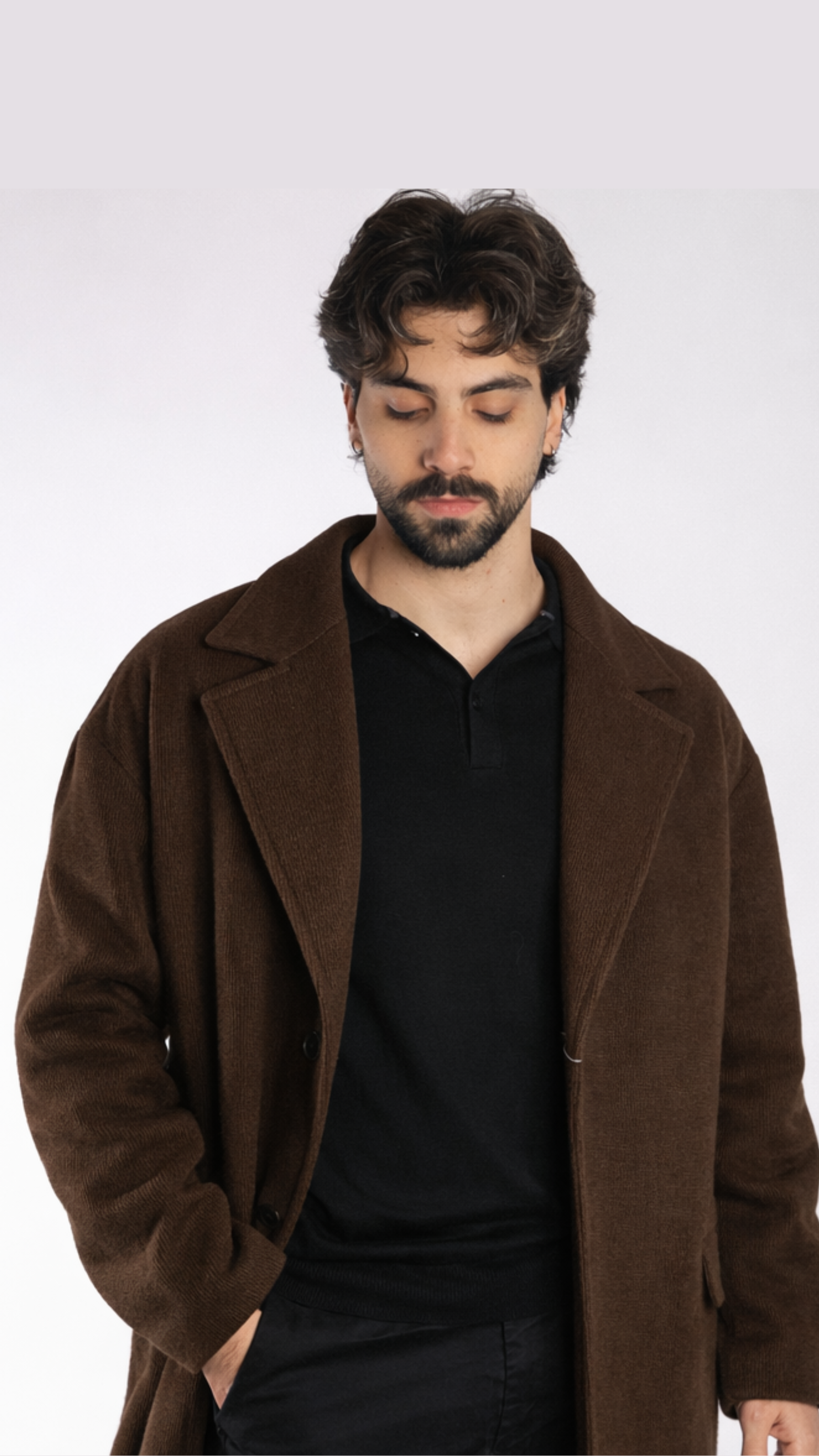 IVANO SCARLATTI Cappotto monopetto CK0039